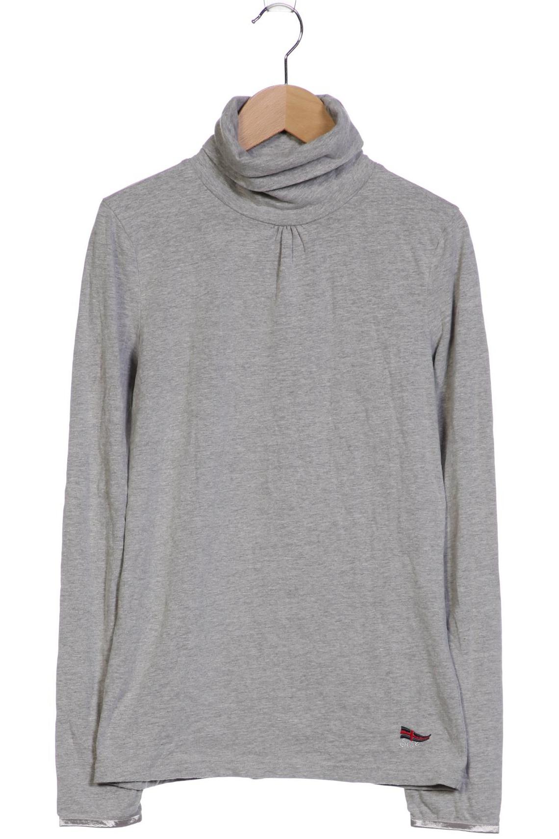 

SOCCX Damen Langarmshirt, grau