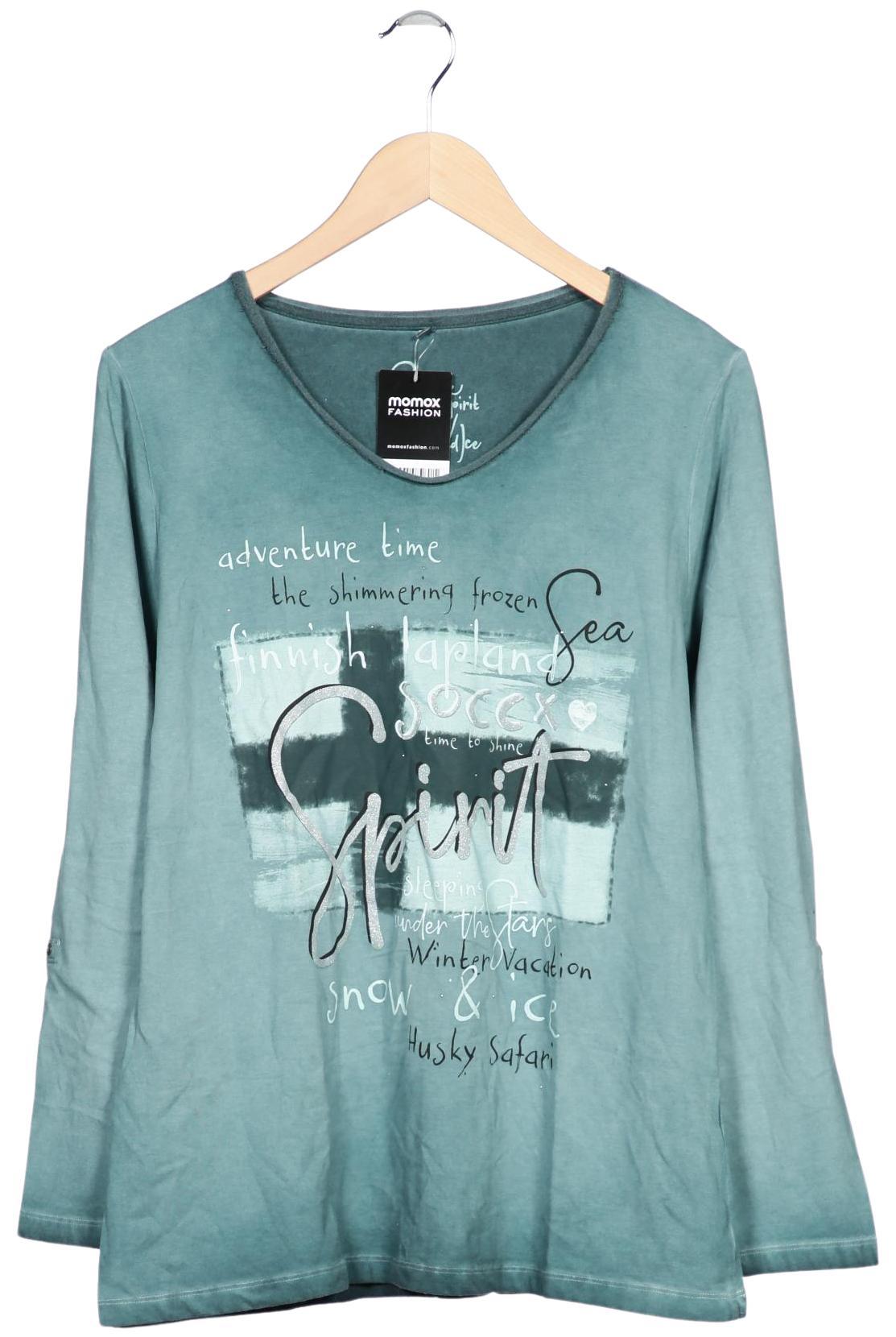 

Soccx Damen Langarmshirt, türkis, Gr. 44