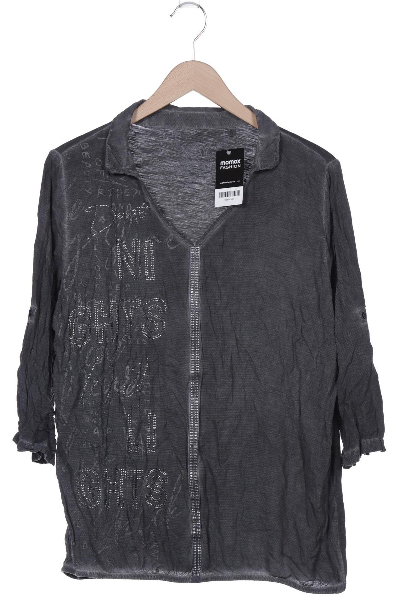 

Soccx Damen Langarmshirt, grau, Gr. 42