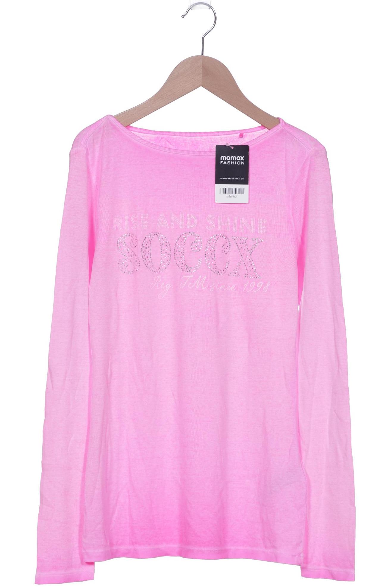 

SOCCX Damen Langarmshirt, pink