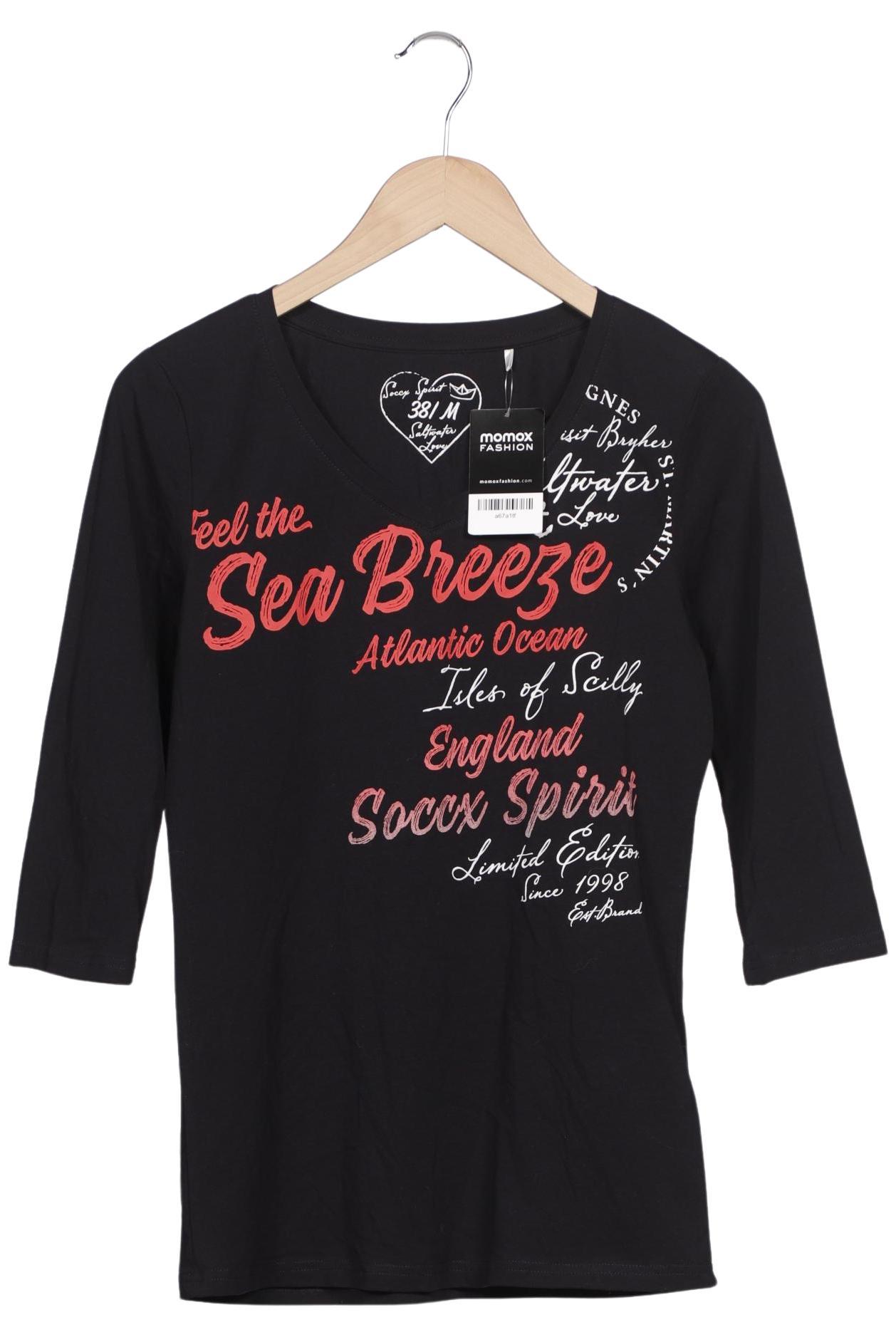 

Soccx Damen Langarmshirt, marineblau, Gr. 38
