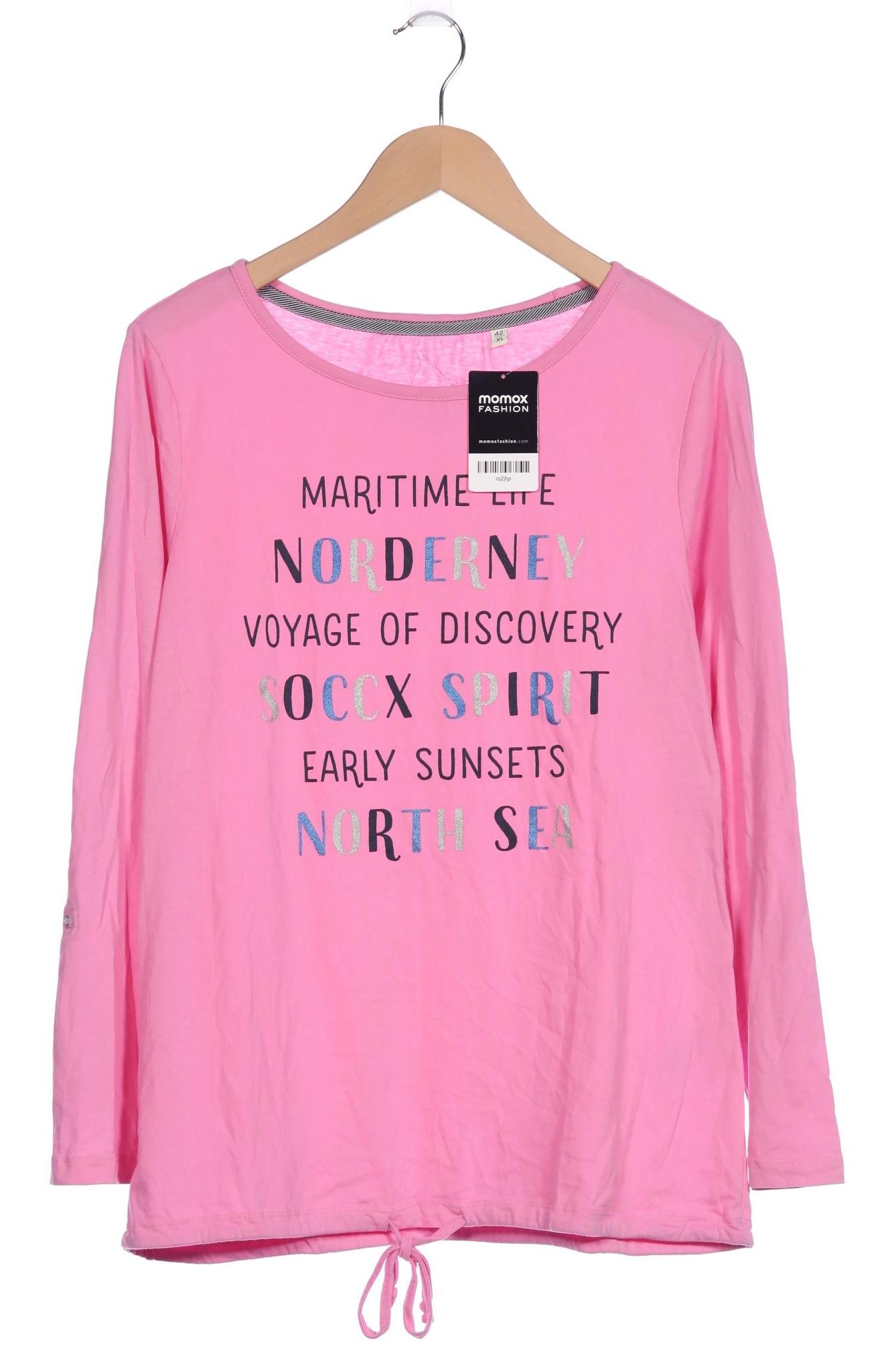 

Soccx Damen Langarmshirt, pink, Gr. 42