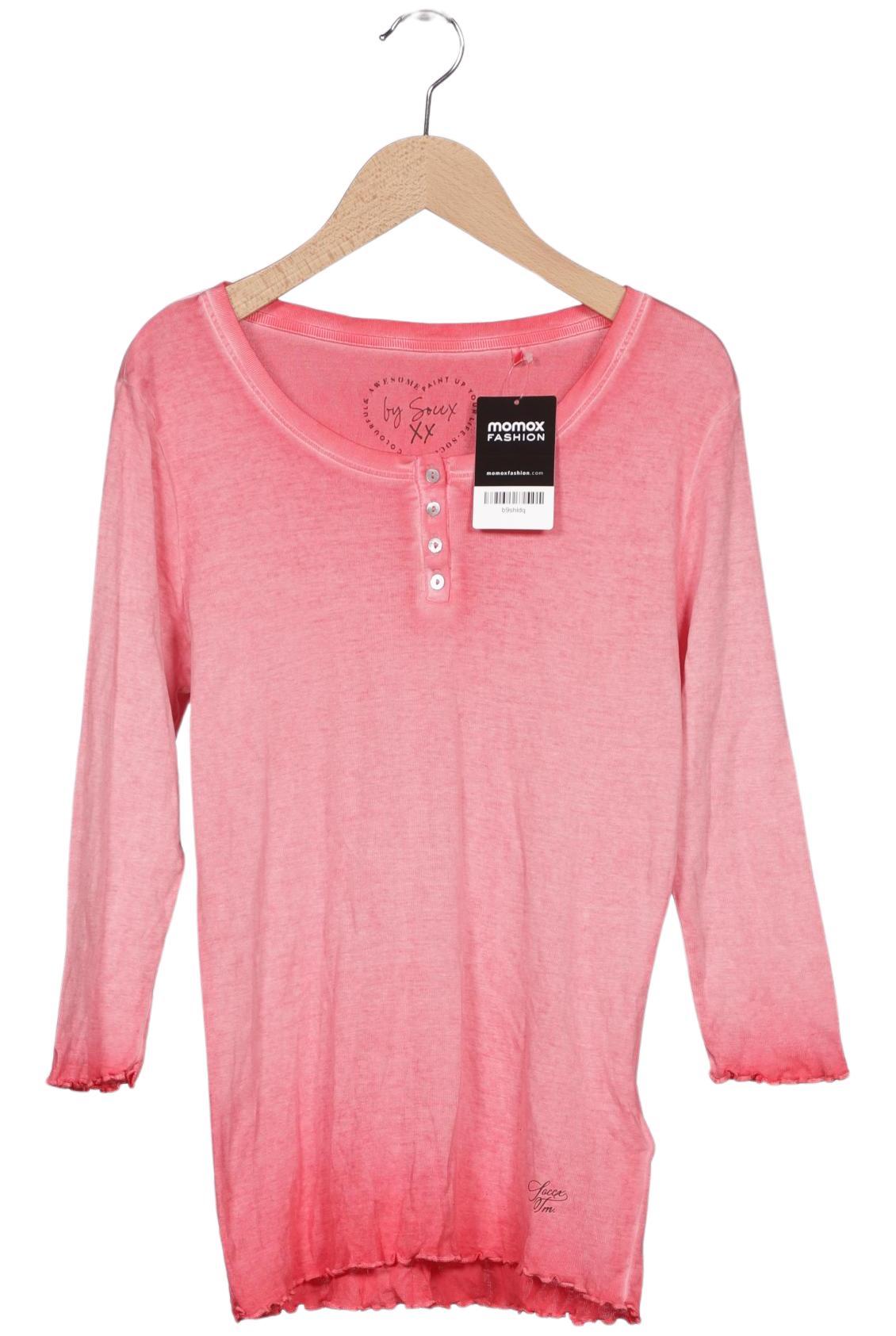 

Soccx Damen Langarmshirt, pink, Gr. 38