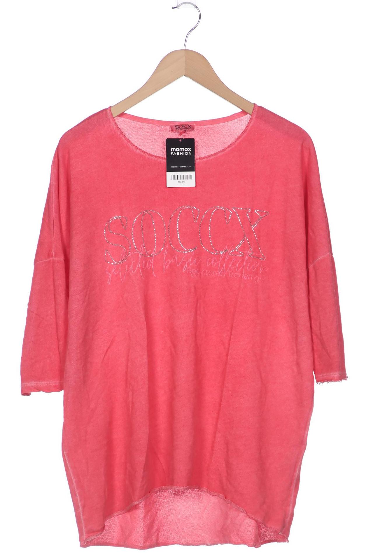 

Soccx Damen Langarmshirt, rot, Gr. 42