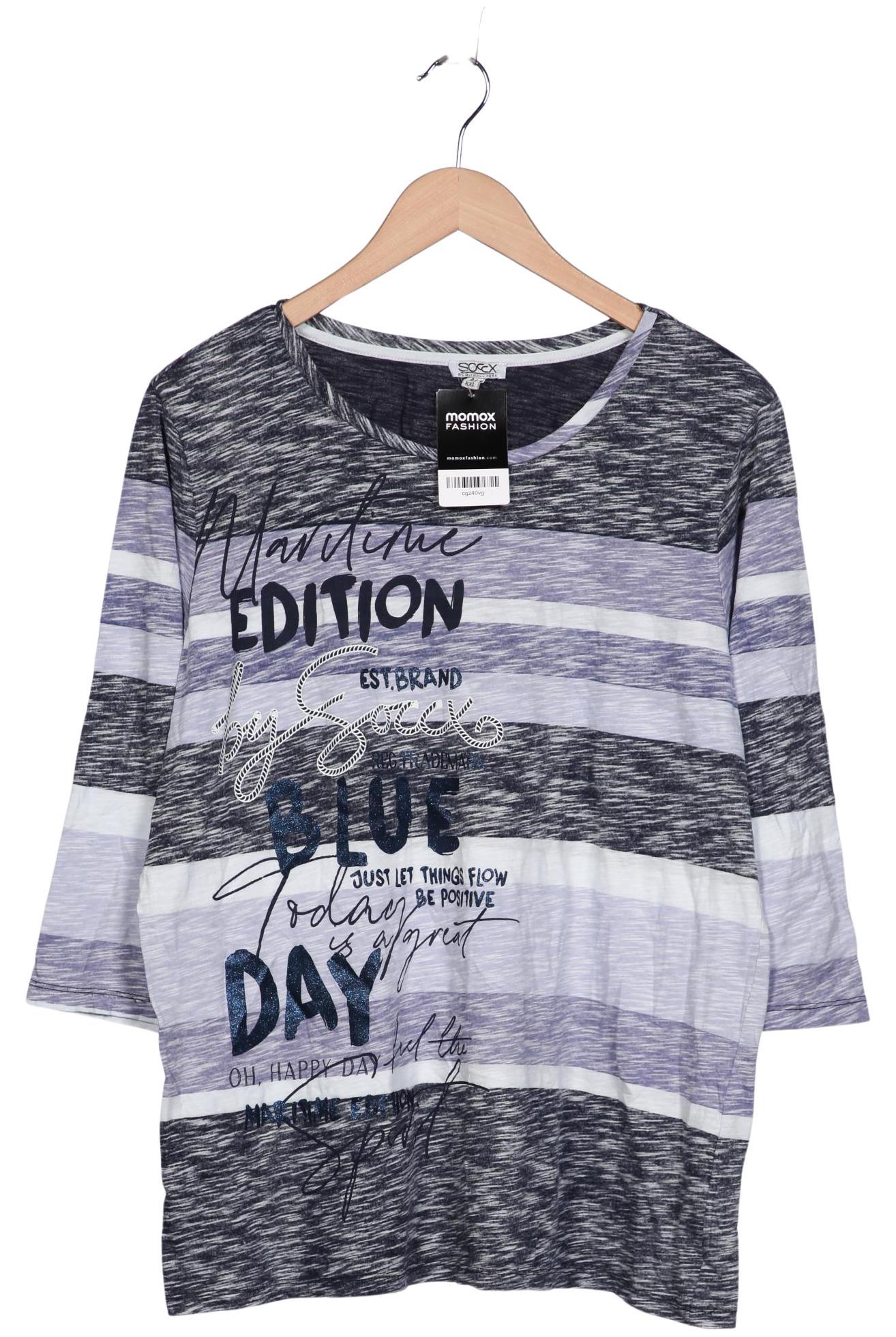 

Soccx Damen Langarmshirt, mehrfarbig, Gr. 44