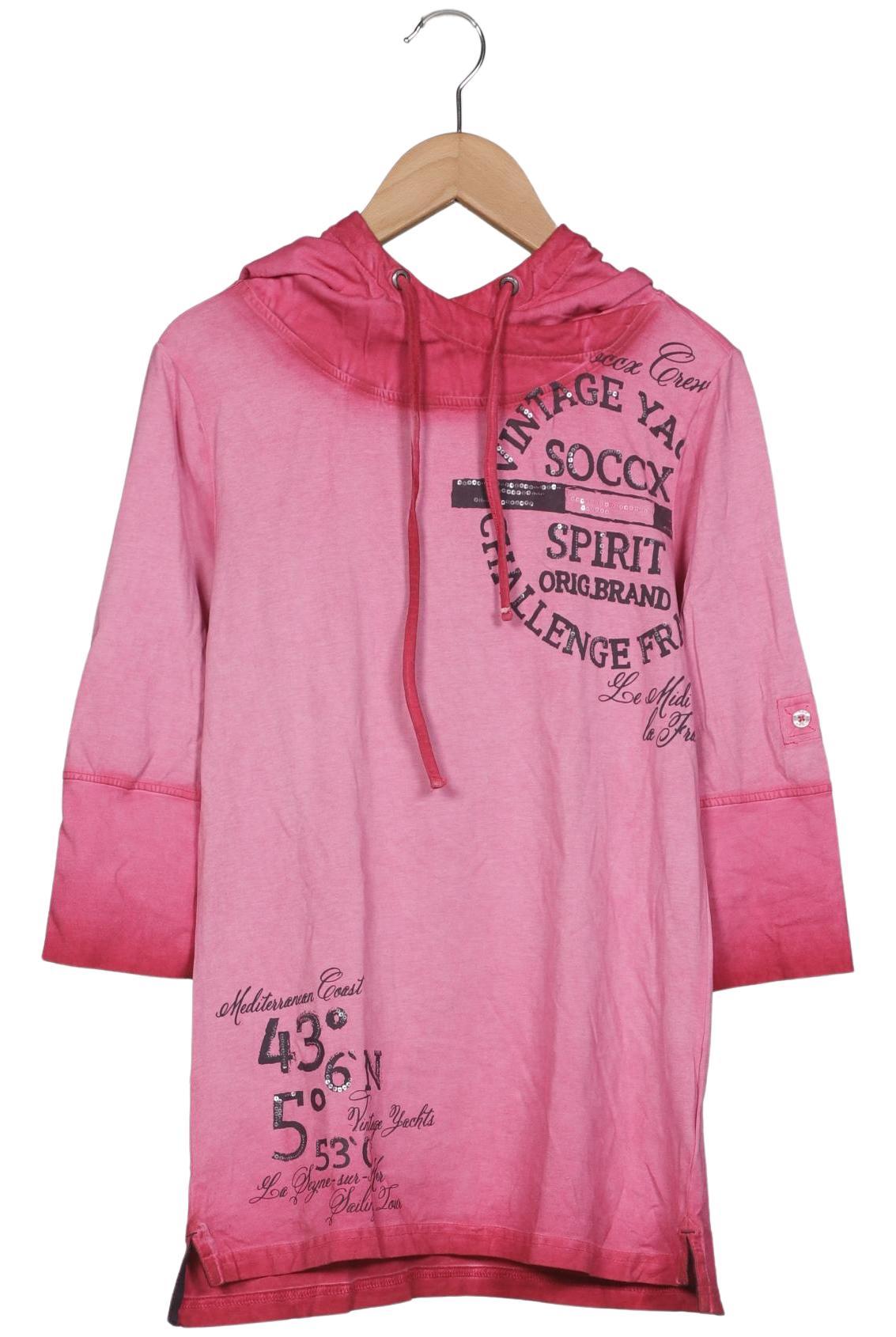 

Soccx Damen Langarmshirt, pink, Gr. 36