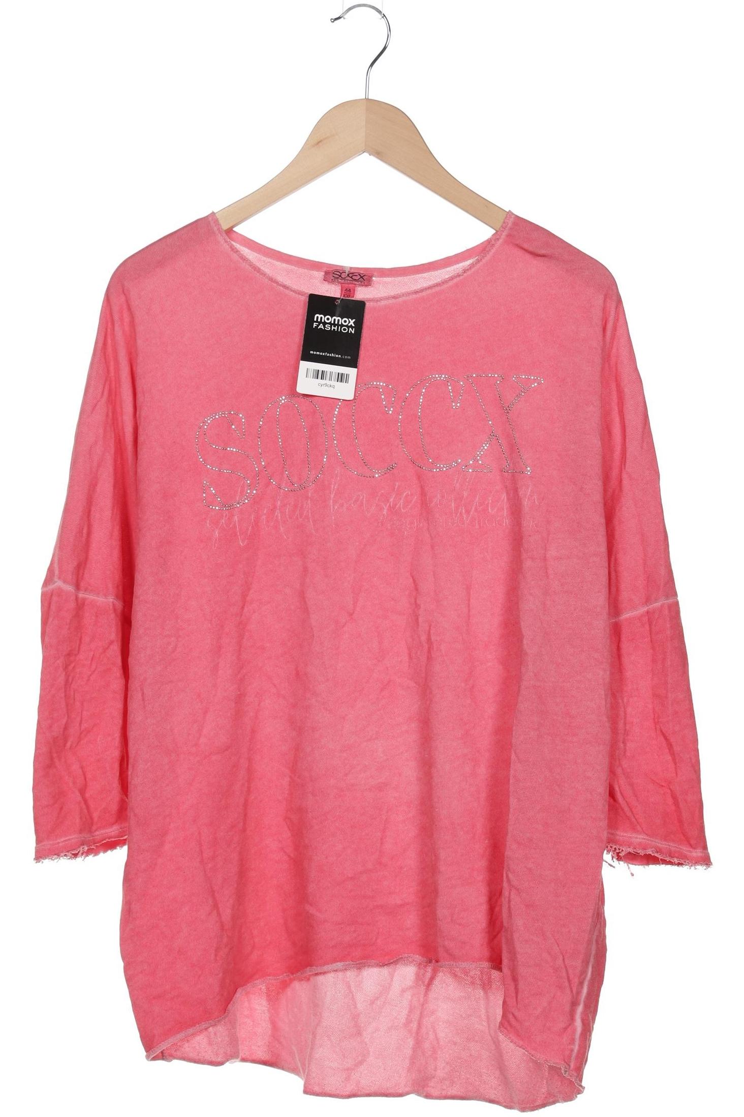 

Soccx Damen Langarmshirt, pink, Gr. 44