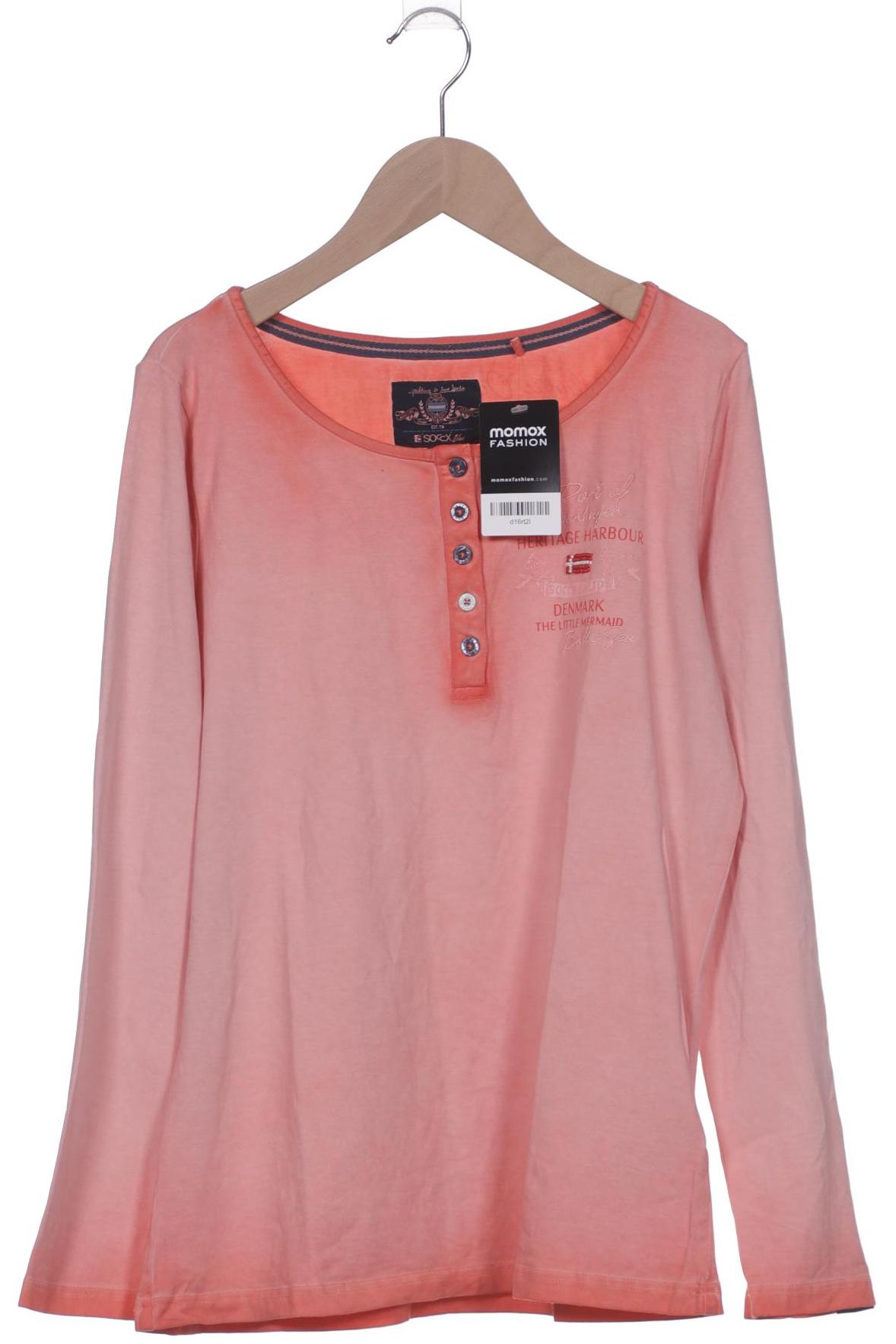 

Soccx Damen Langarmshirt, orange, Gr. 40