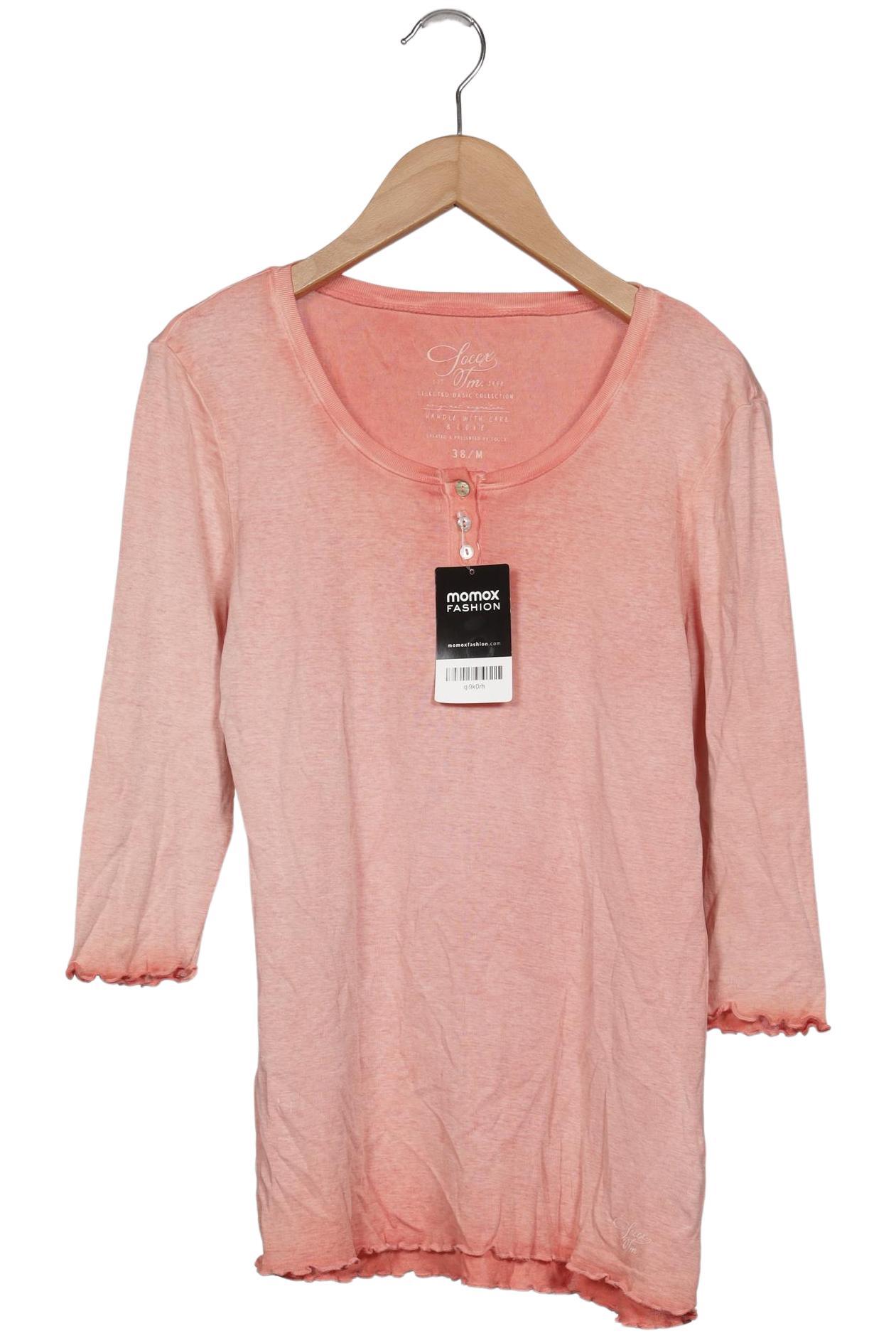 

Soccx Damen Langarmshirt, pink, Gr. 38