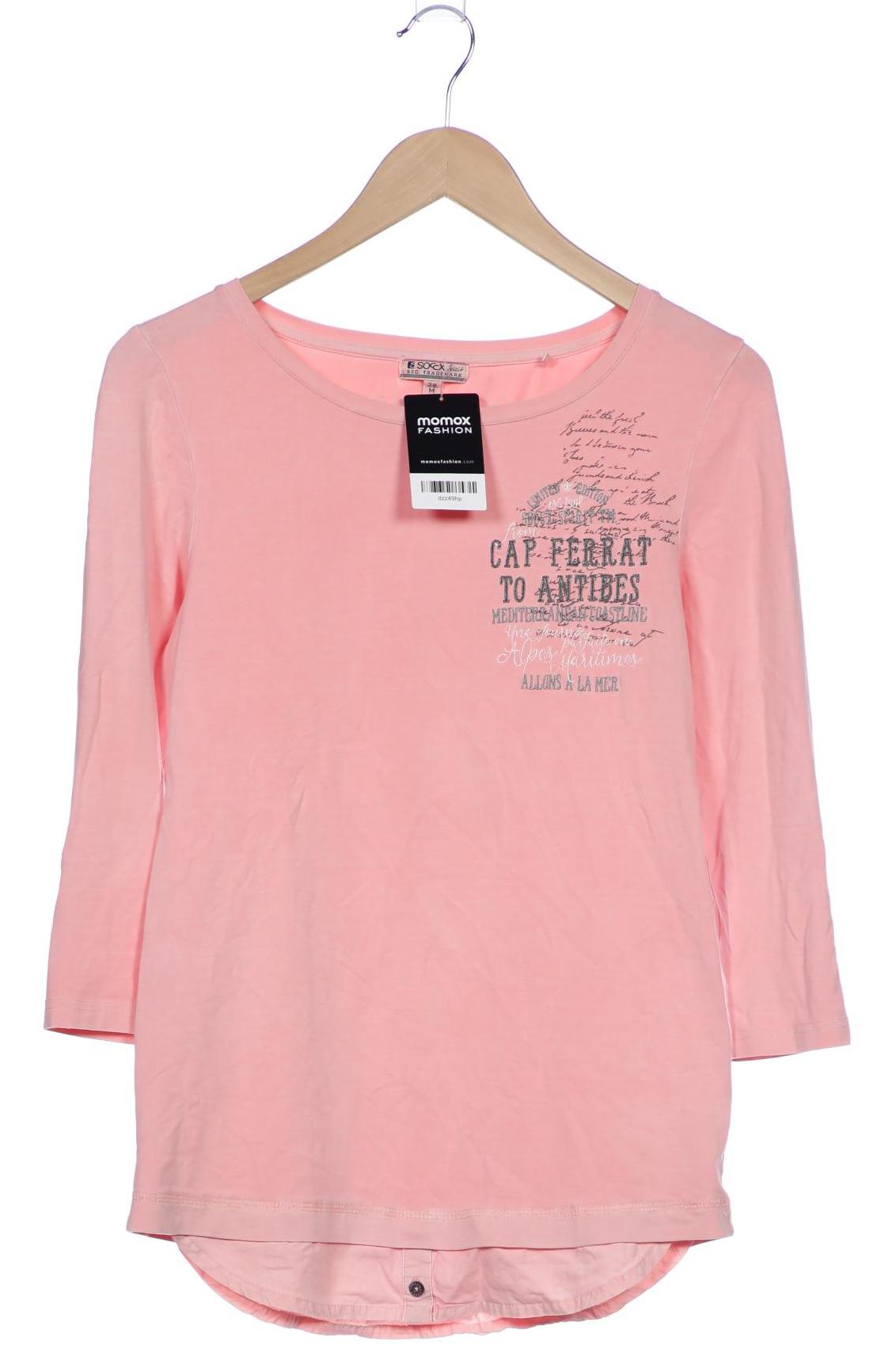 

Soccx Damen Langarmshirt, pink, Gr. 38