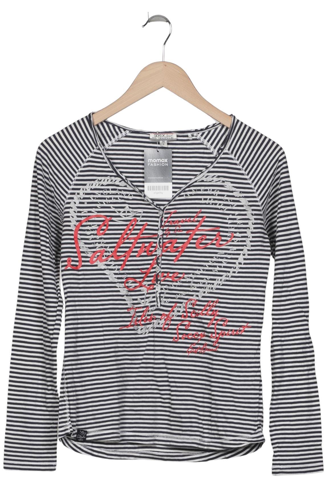 

Soccx Damen Langarmshirt, mehrfarbig, Gr. 36