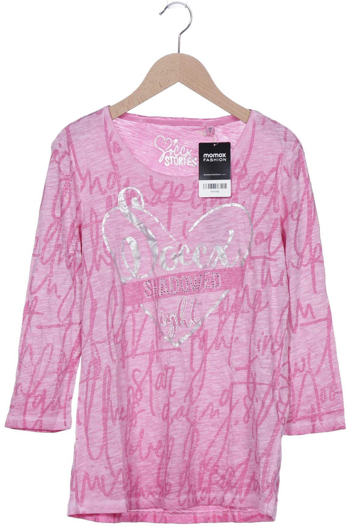 

SOCCX Damen Langarmshirt, pink