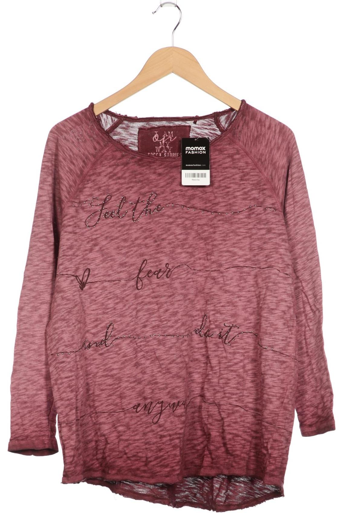 

Soccx Damen Langarmshirt, bordeaux, Gr. 42