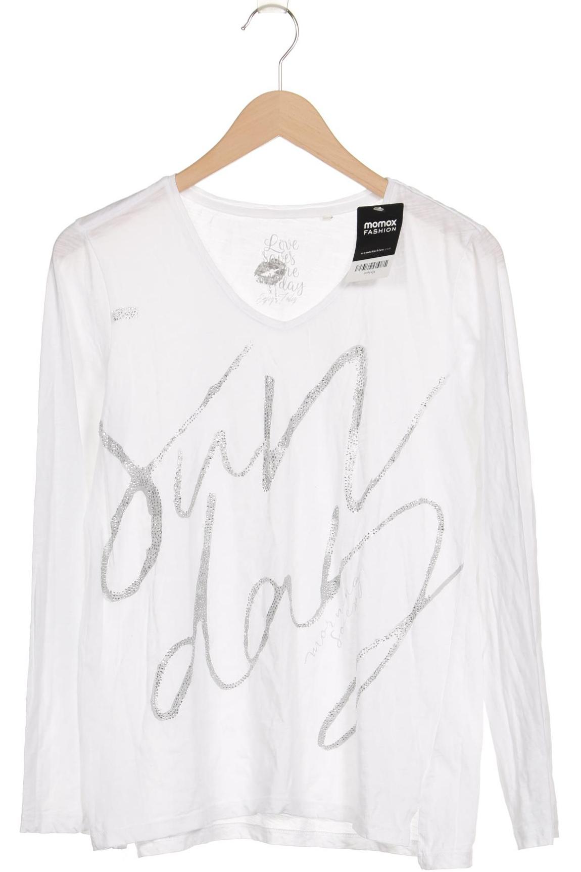 

Soccx Damen Langarmshirt, weiß, Gr. 44