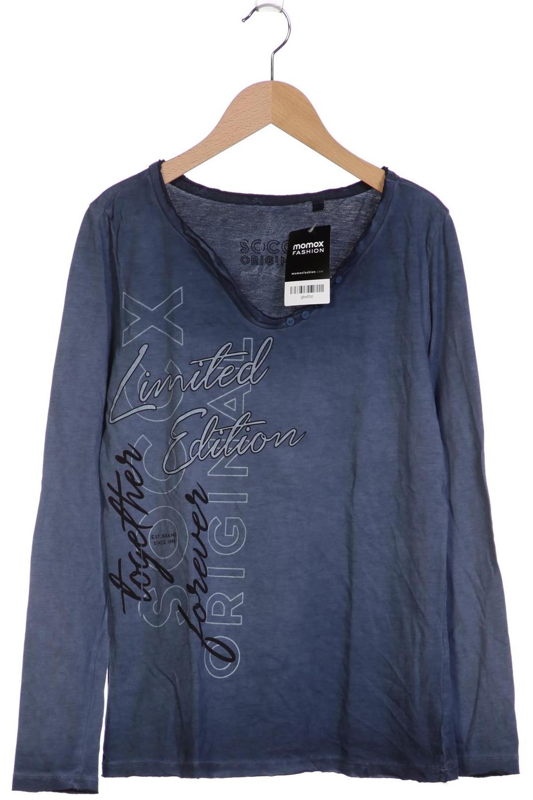 

Soccx Damen Langarmshirt, marineblau, Gr. 38