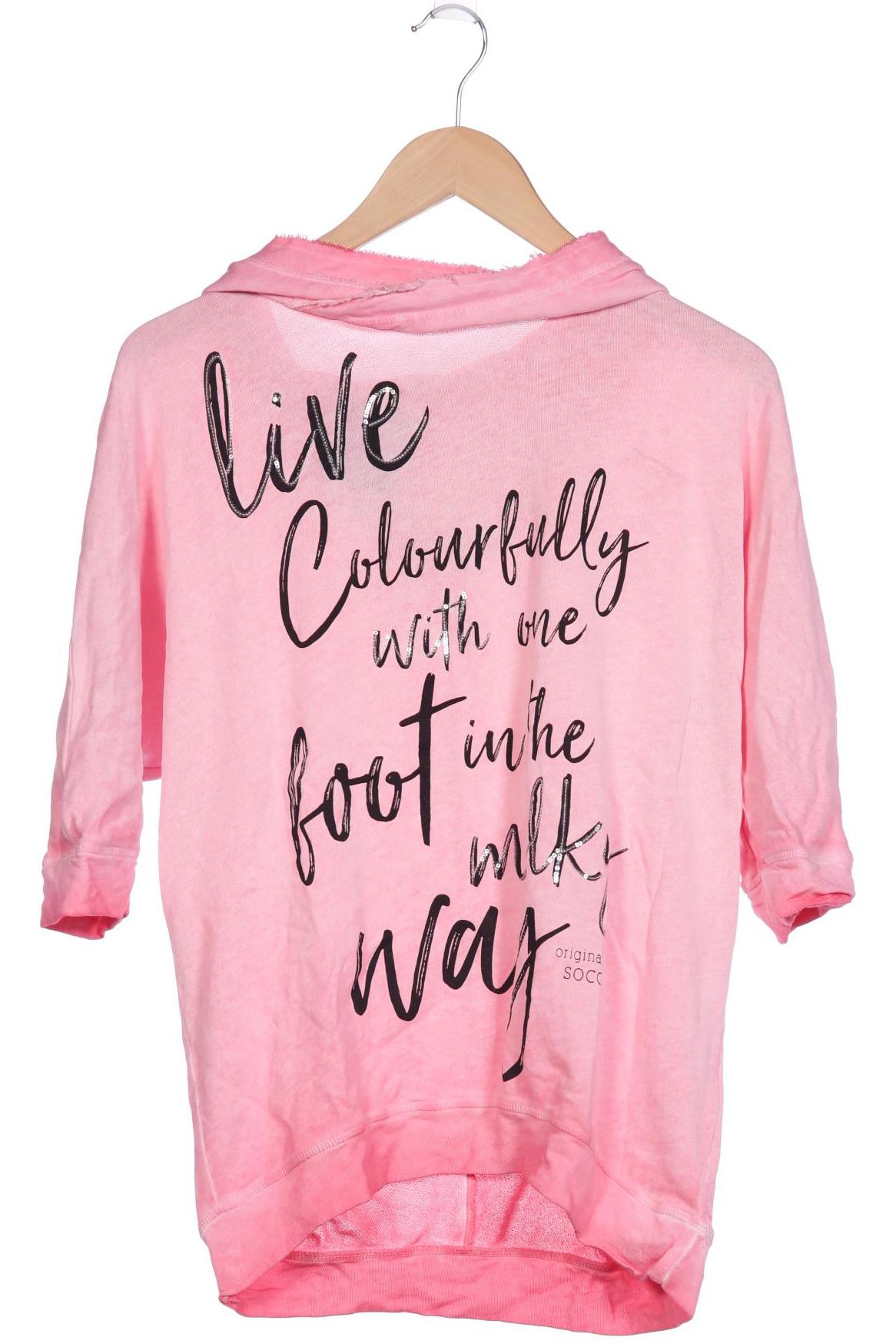 

SOCCX Damen Langarmshirt, pink