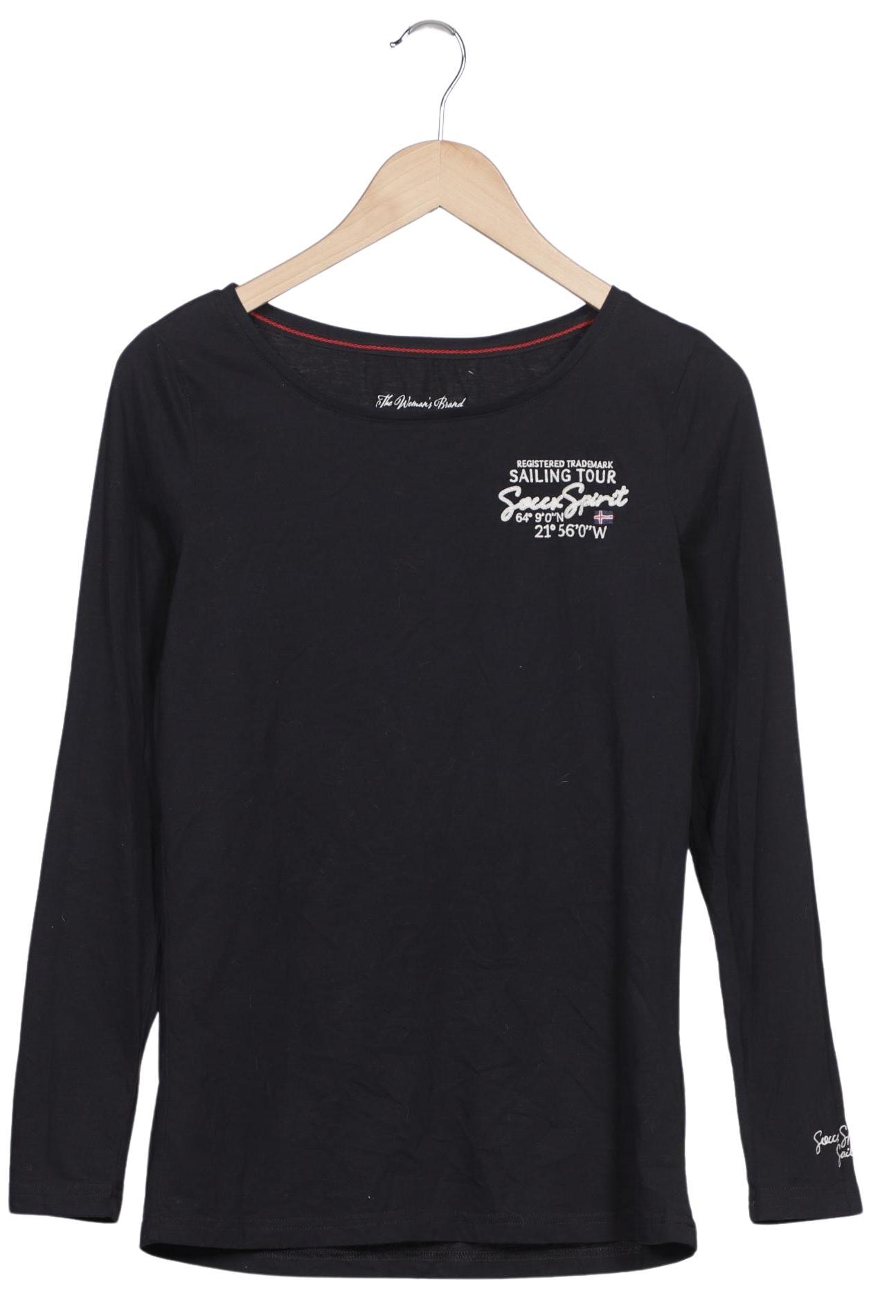 

Soccx Damen Langarmshirt, marineblau, Gr. 38