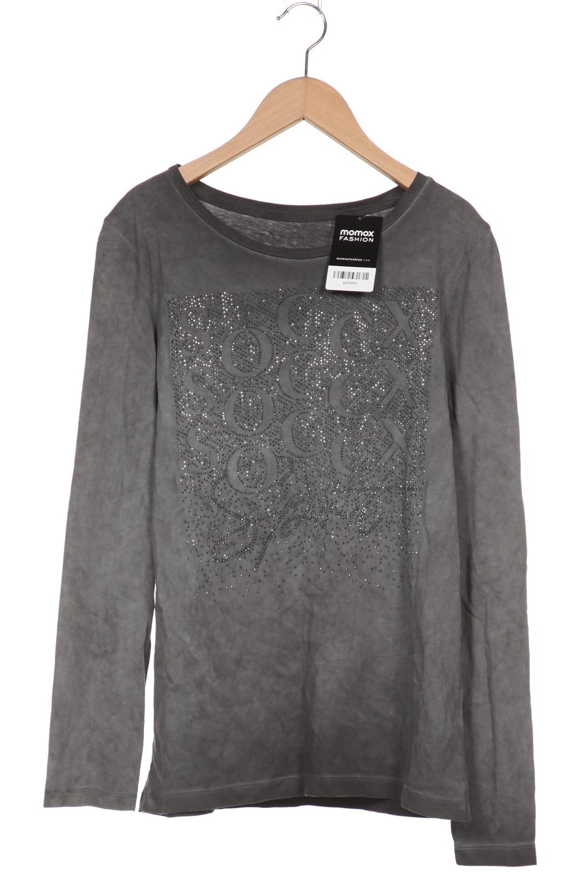 

Soccx Damen Langarmshirt, grau, Gr. 38