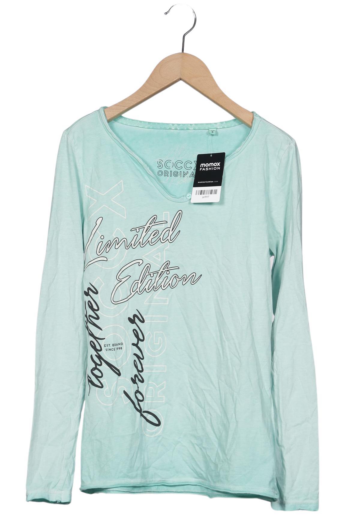 

Soccx Damen Langarmshirt, türkis, Gr. 36