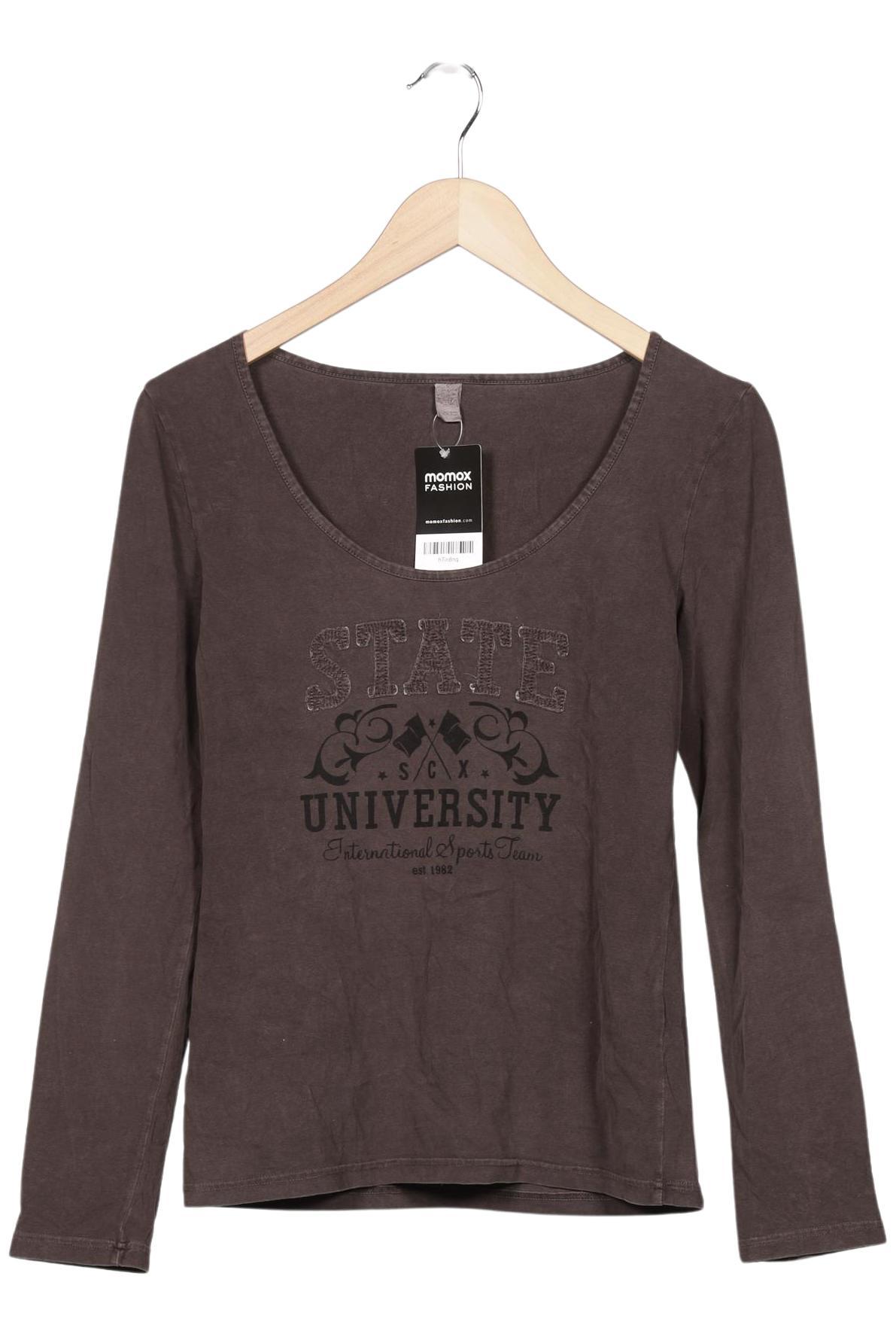 

Soccx Damen Langarmshirt, braun, Gr. 38