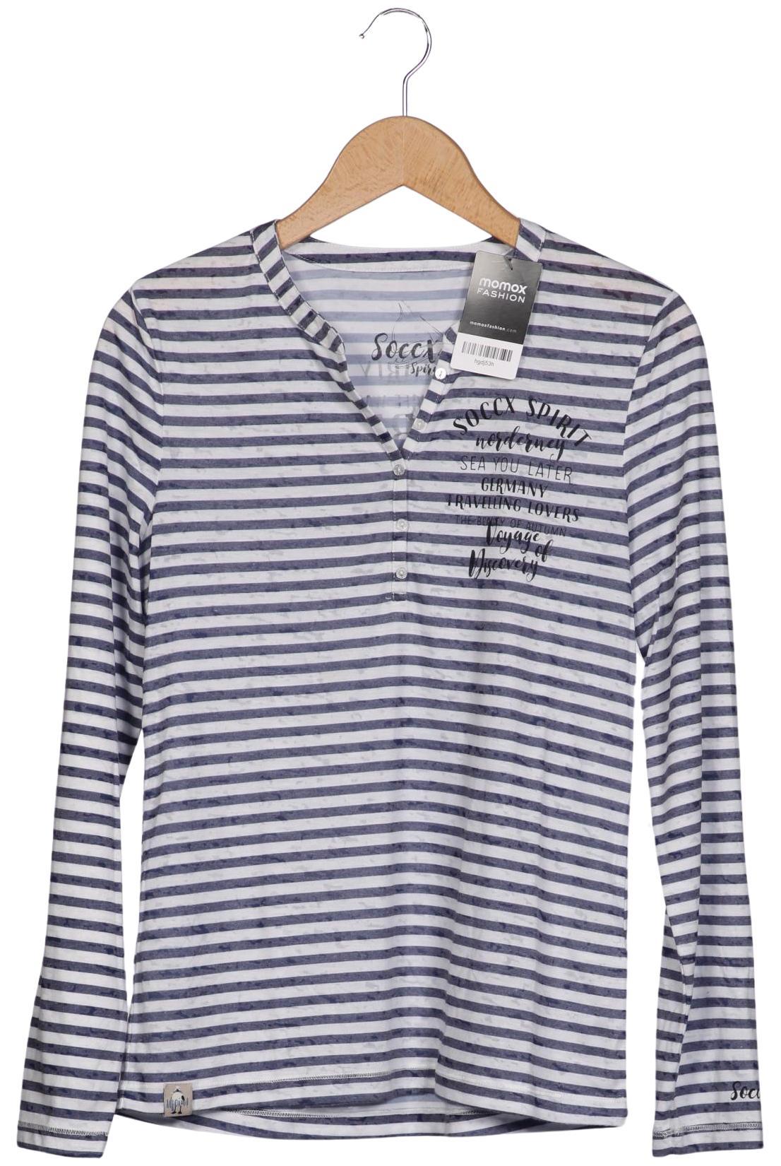 

Soccx Damen Langarmshirt, mehrfarbig, Gr. 38