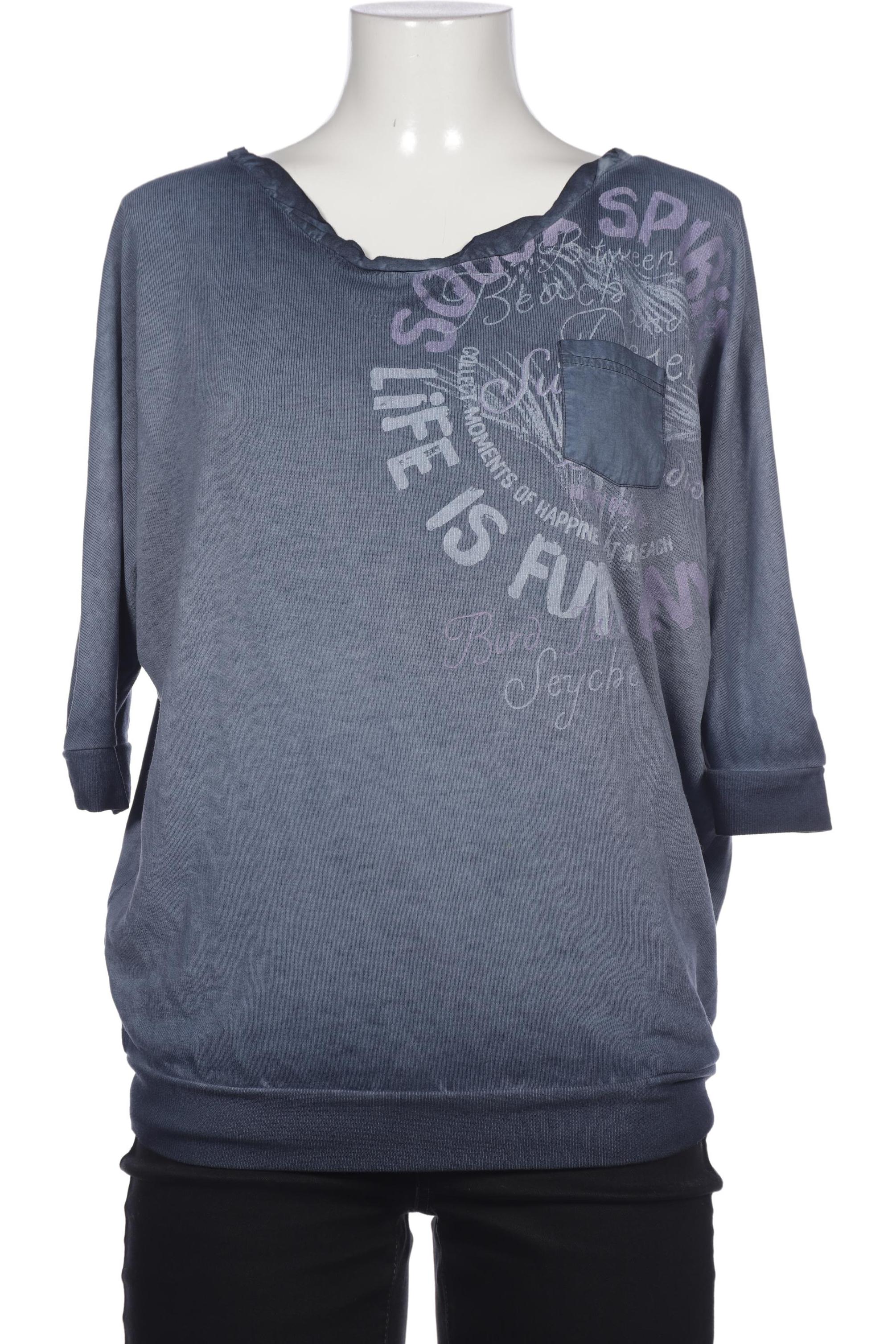 

Soccx Damen Langarmshirt, marineblau, Gr. 38