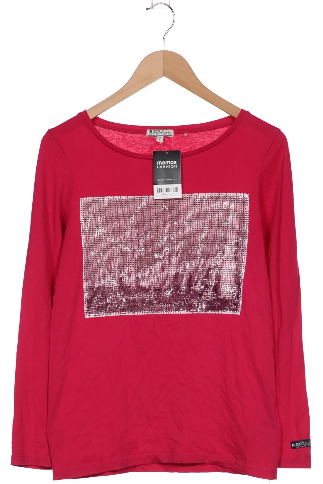 

Soccx Damen Langarmshirt, pink, Gr. 36