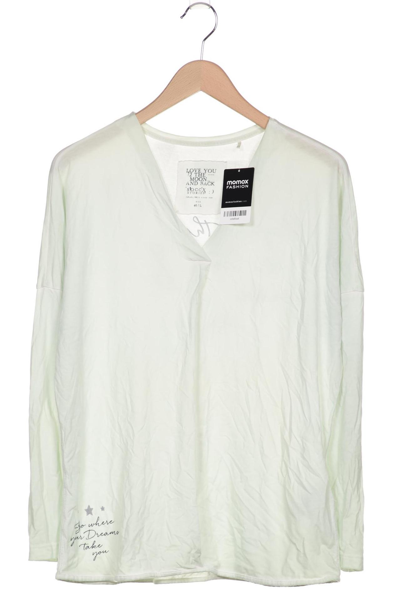 

SOCCX Damen Langarmshirt, hellgrün
