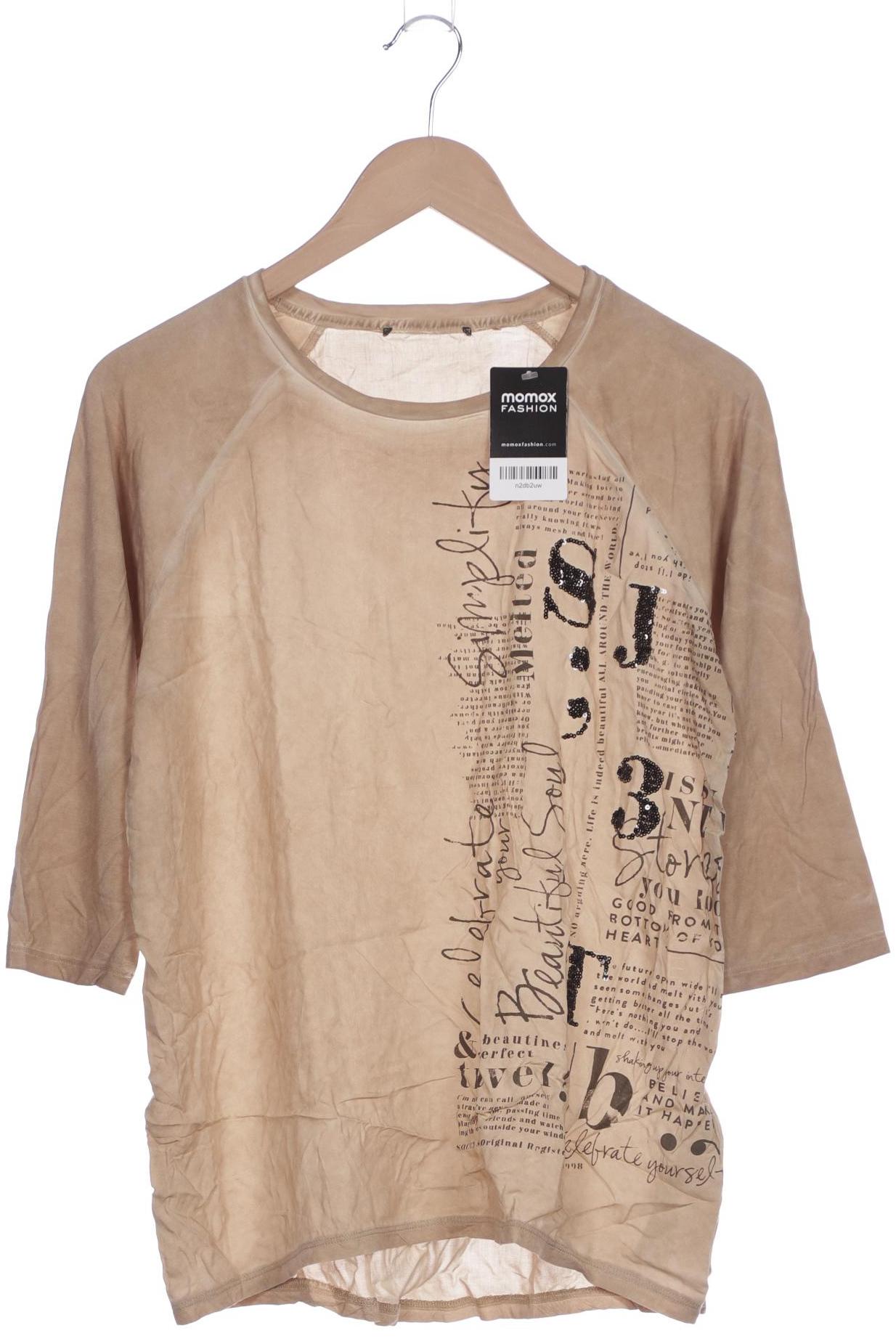 

Soccx Damen Langarmshirt, beige, Gr. 44