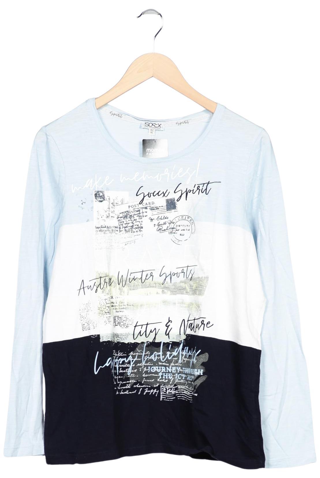 

Soccx Damen Langarmshirt, mehrfarbig, Gr. 42