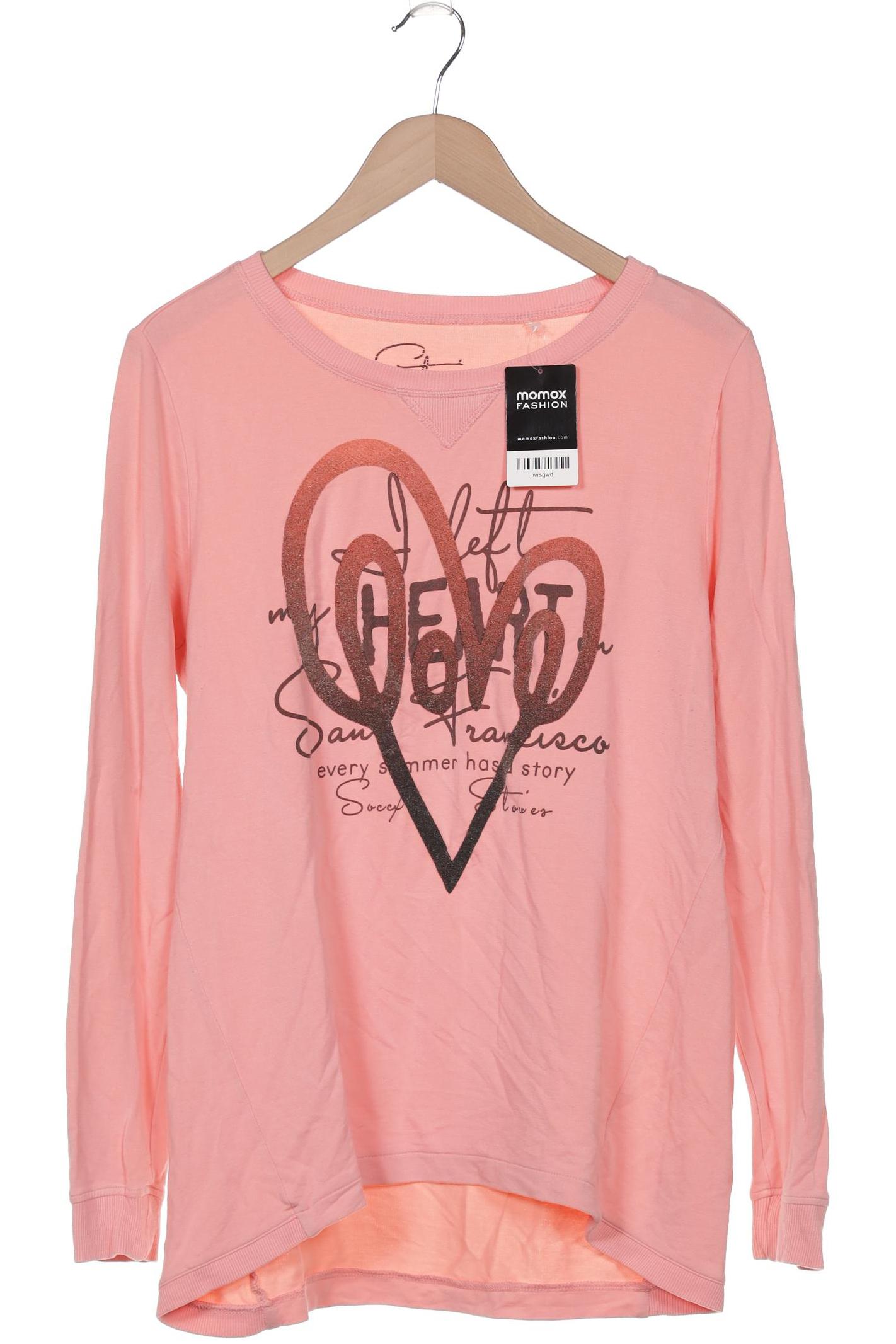 

Soccx Damen Langarmshirt, pink, Gr. 40