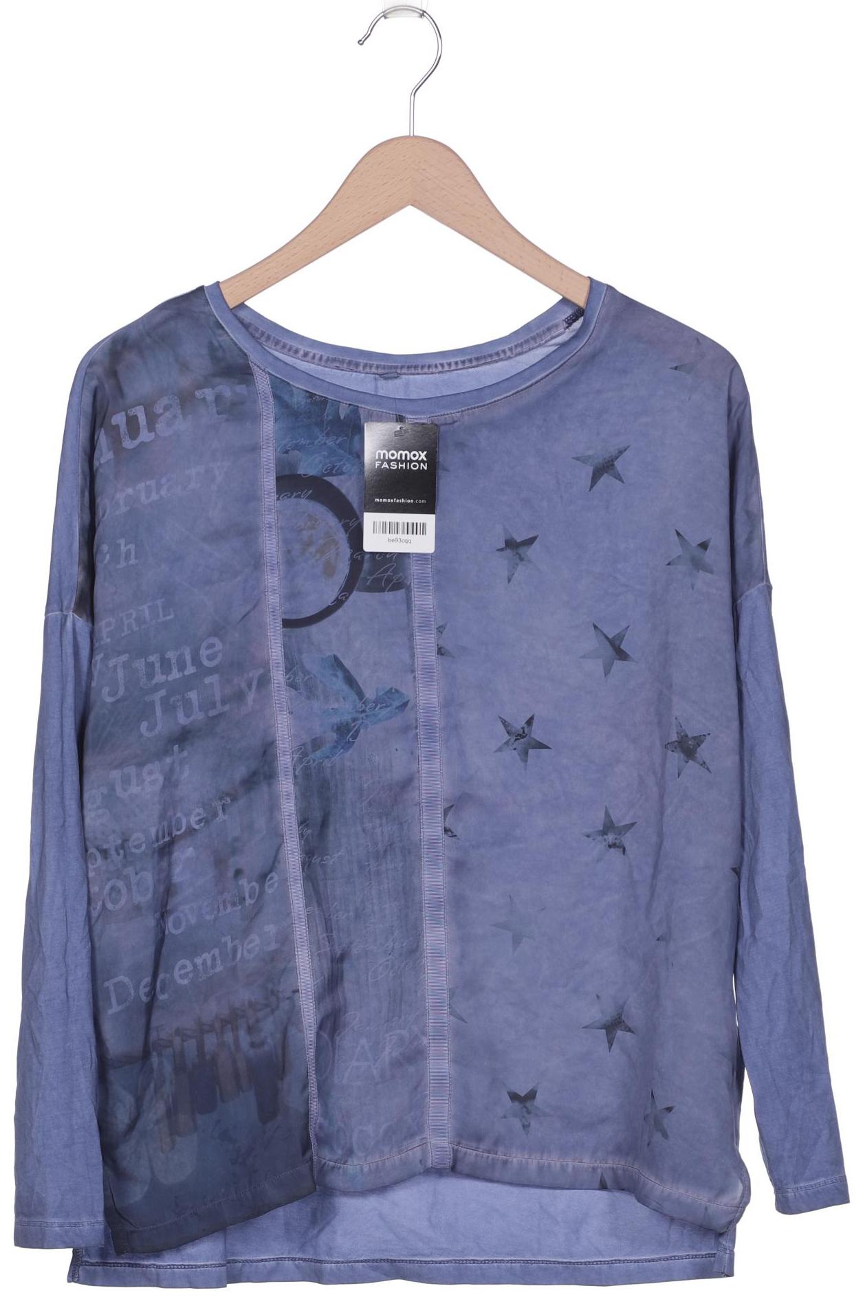 

Soccx Damen Langarmshirt, blau, Gr. 38