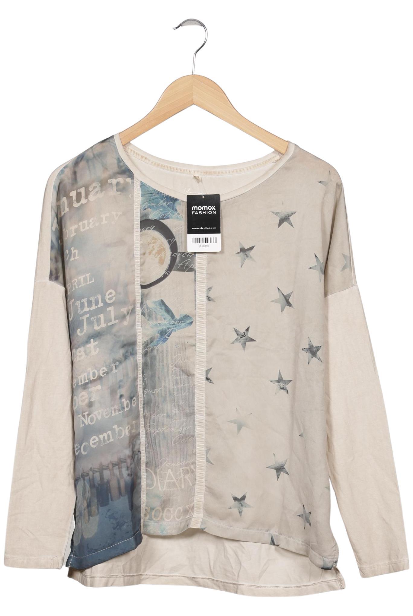 

Soccx Damen Langarmshirt, beige, Gr. 38