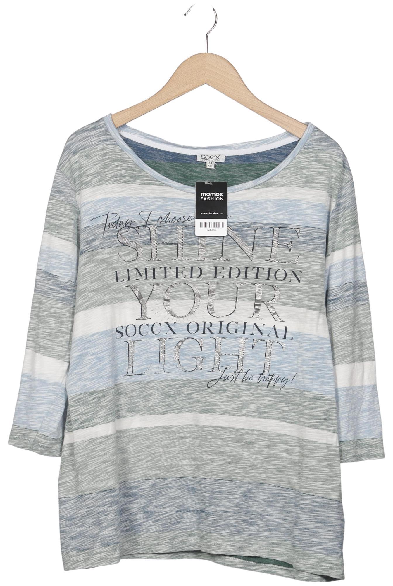 

Soccx Damen Langarmshirt, mehrfarbig, Gr. 44