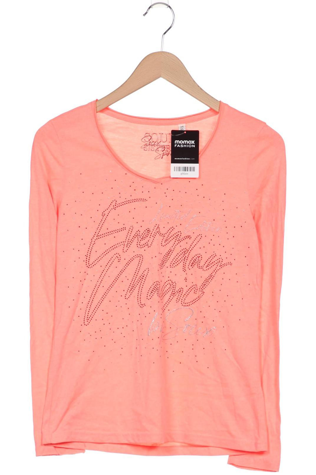 

Soccx Damen Langarmshirt, pink, Gr. 34