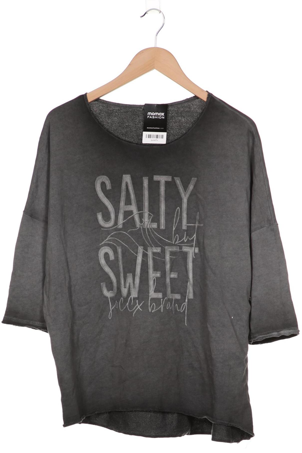 

SOCCX Damen Langarmshirt, grau