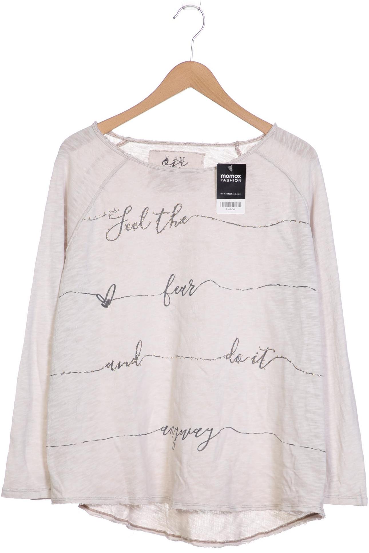 

SOCCX Damen Langarmshirt, beige