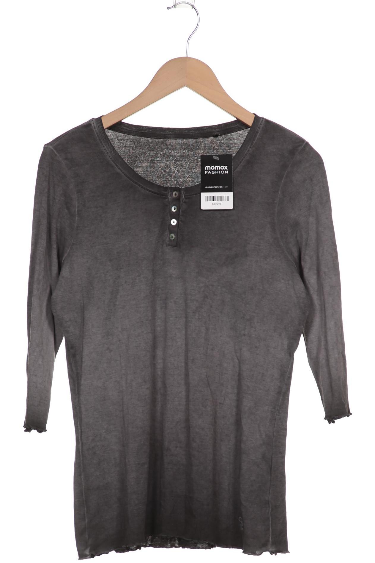 

SOCCX Damen Langarmshirt, grau