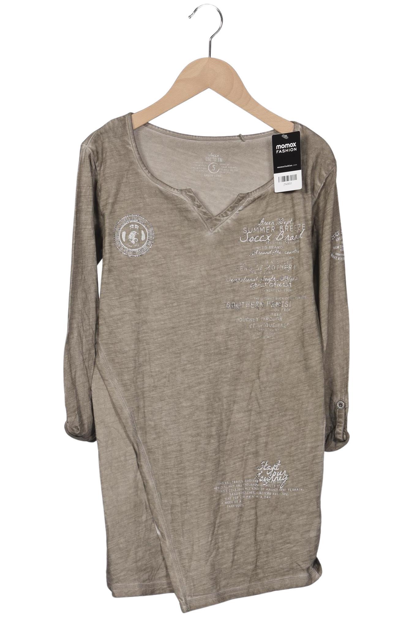 

Soccx Damen Langarmshirt, braun, Gr. 36