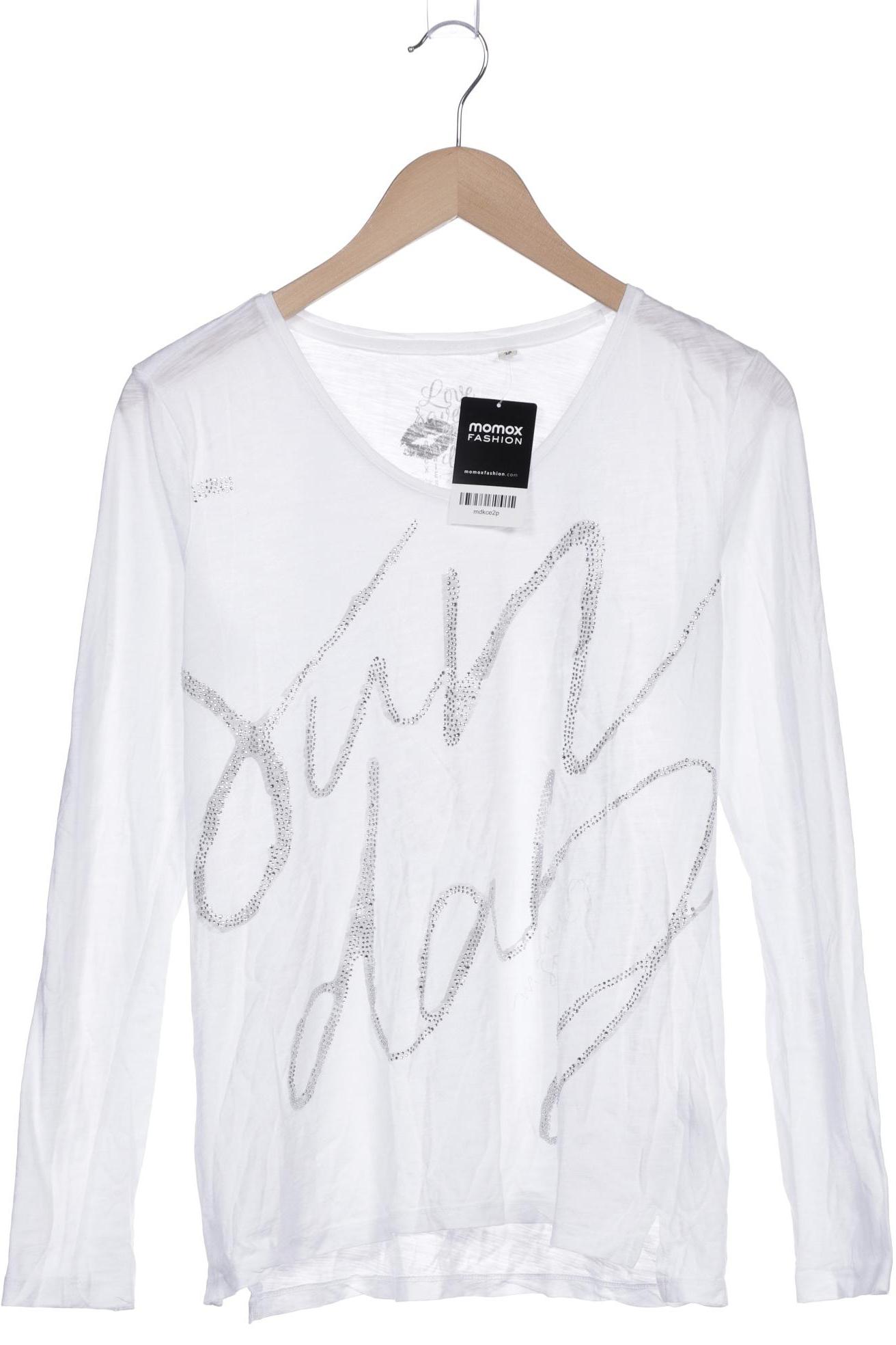 

Soccx Damen Langarmshirt, weiß, Gr. 38