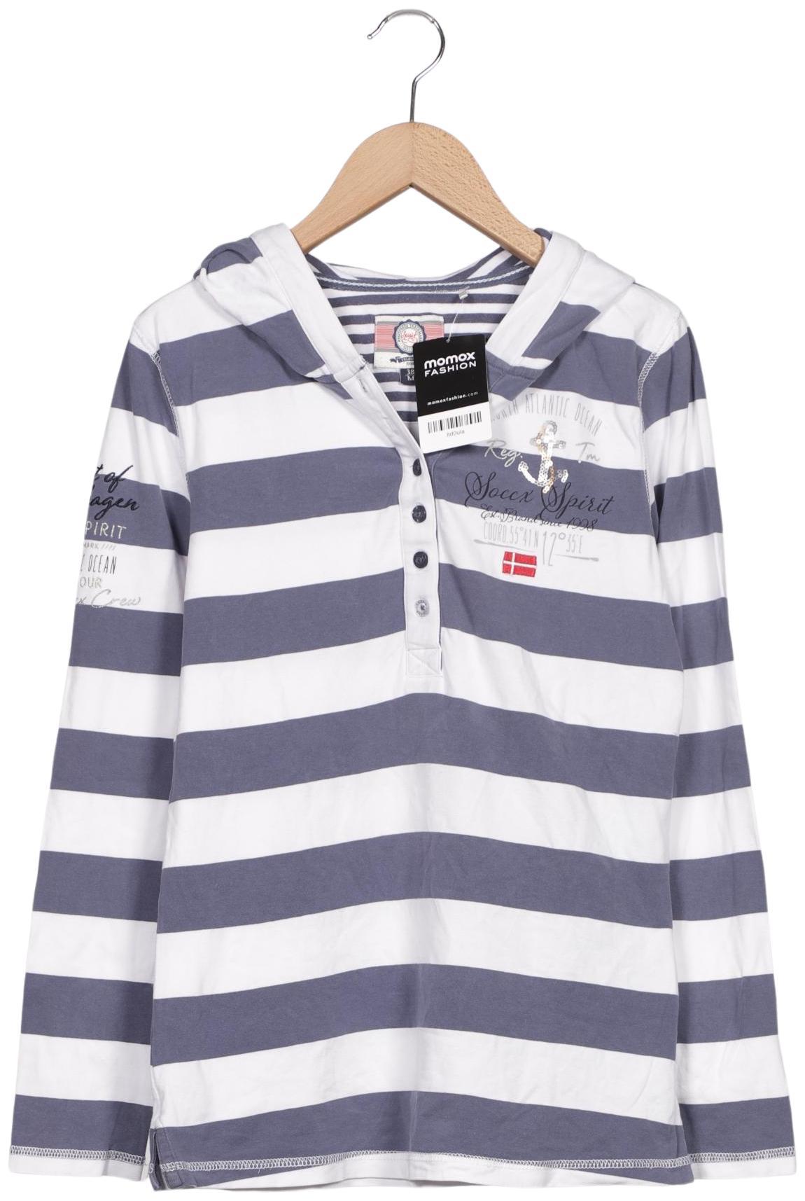 

Soccx Damen Langarmshirt, marineblau, Gr. 38