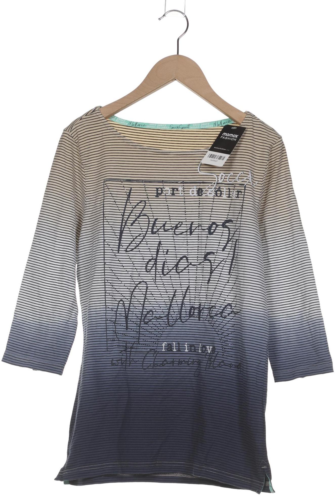 

Soccx Damen Langarmshirt, mehrfarbig, Gr. 38