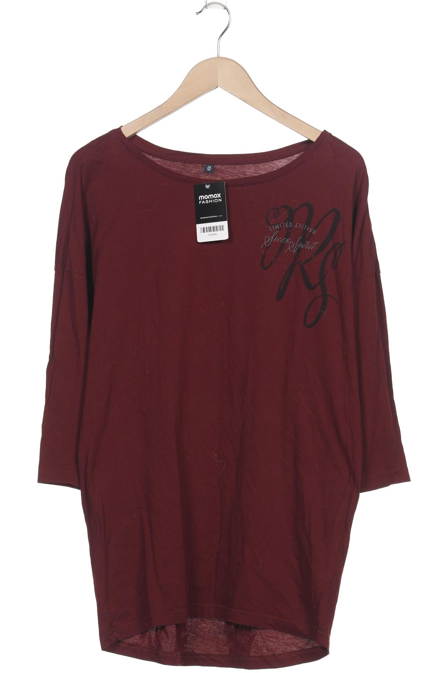 

Soccx Damen Langarmshirt, bordeaux, Gr. 38