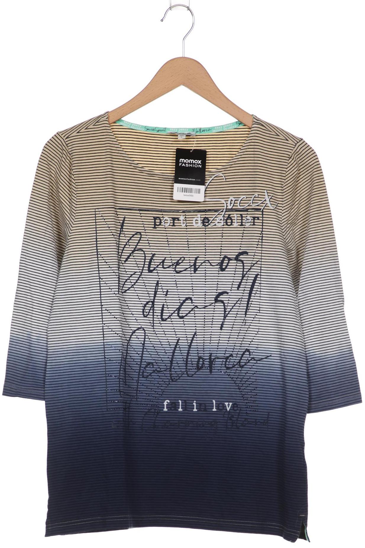 

Soccx Damen Langarmshirt, marineblau, Gr. 40