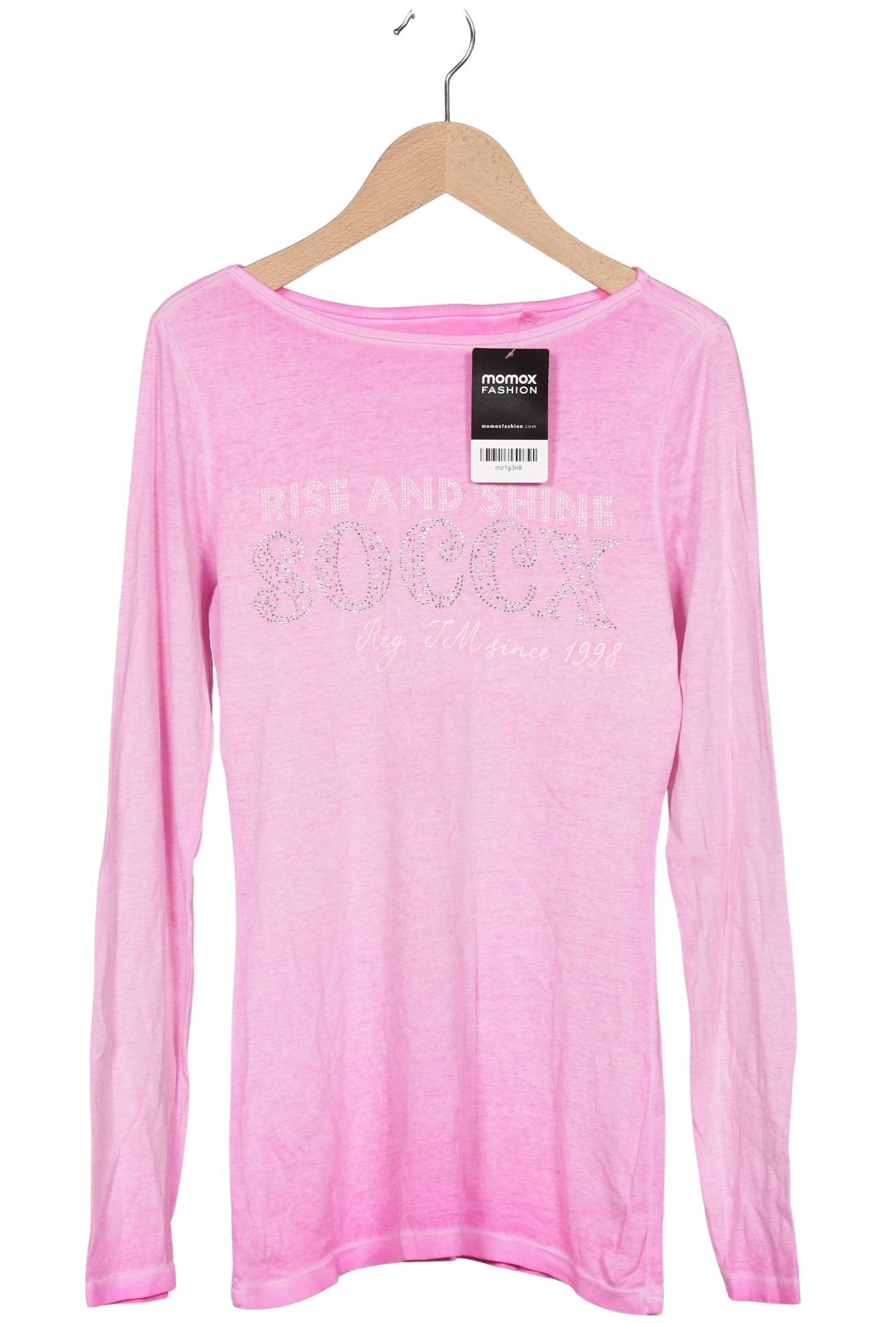 

Soccx Damen Langarmshirt, pink, Gr. 36