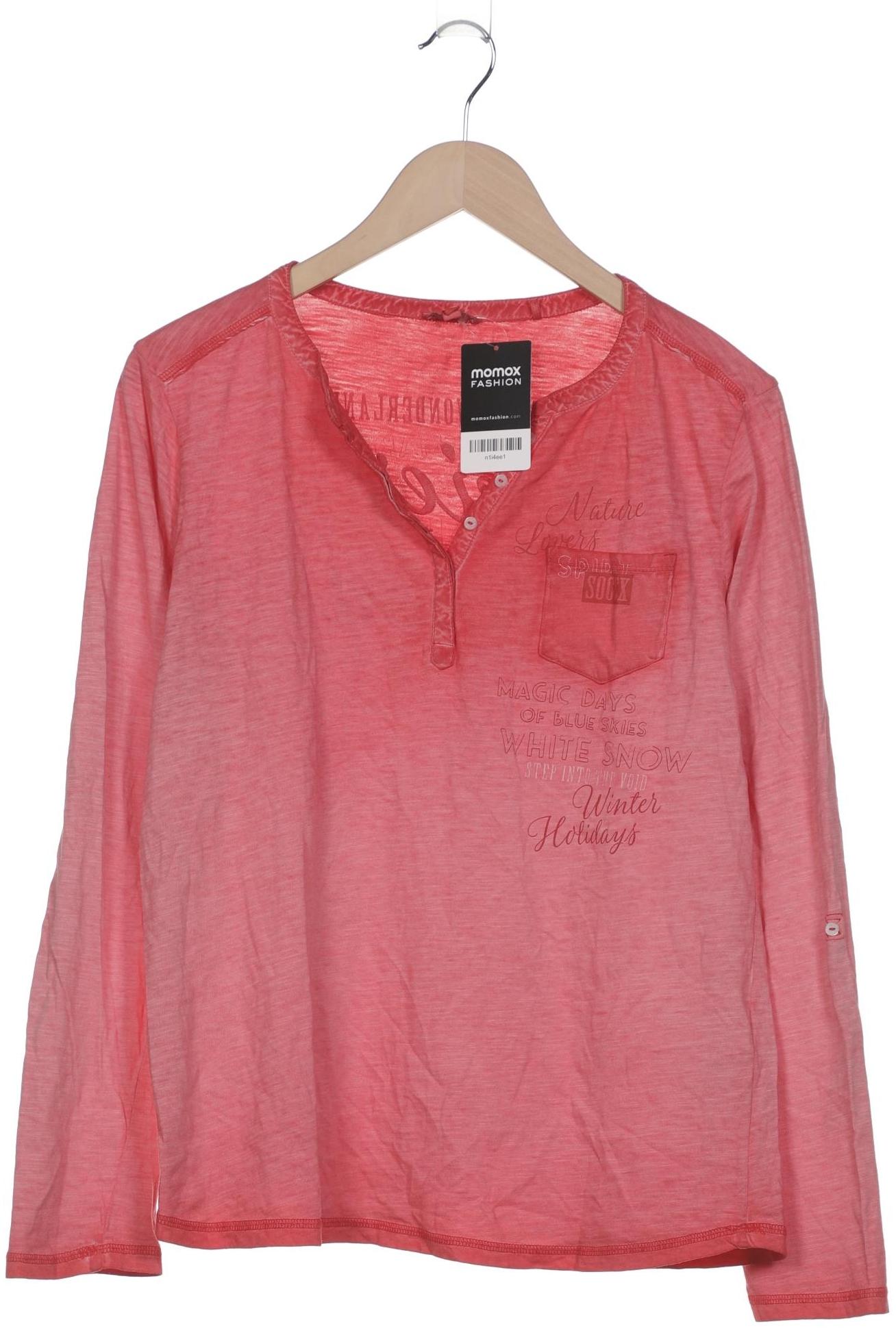 

Soccx Damen Langarmshirt, rot, Gr. 42