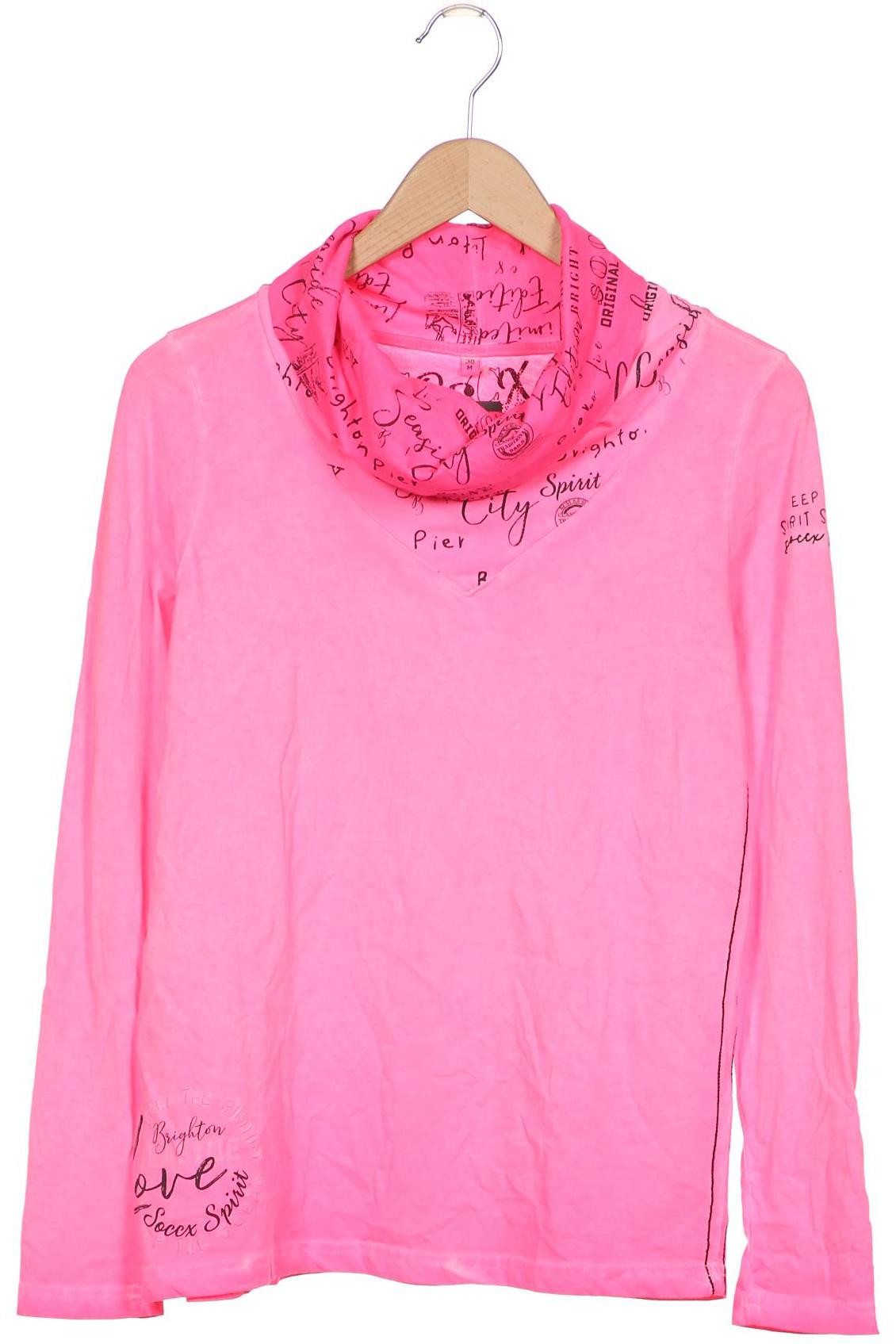 

Soccx Damen Langarmshirt, pink, Gr. 38