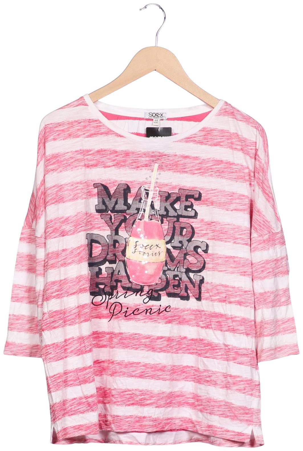 

Soccx Damen Langarmshirt, mehrfarbig, Gr. 44