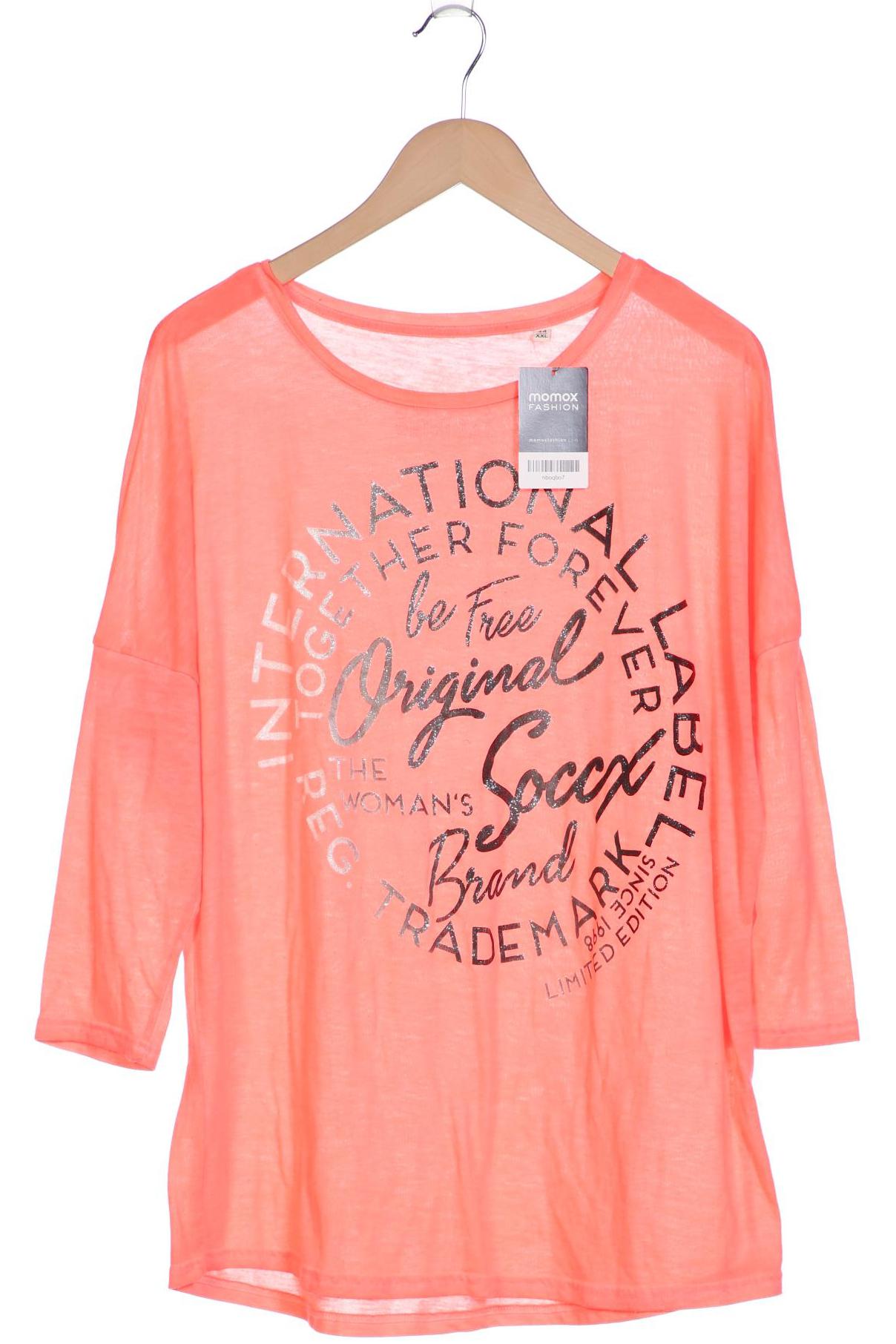 

Soccx Damen Langarmshirt, neon, Gr. 44