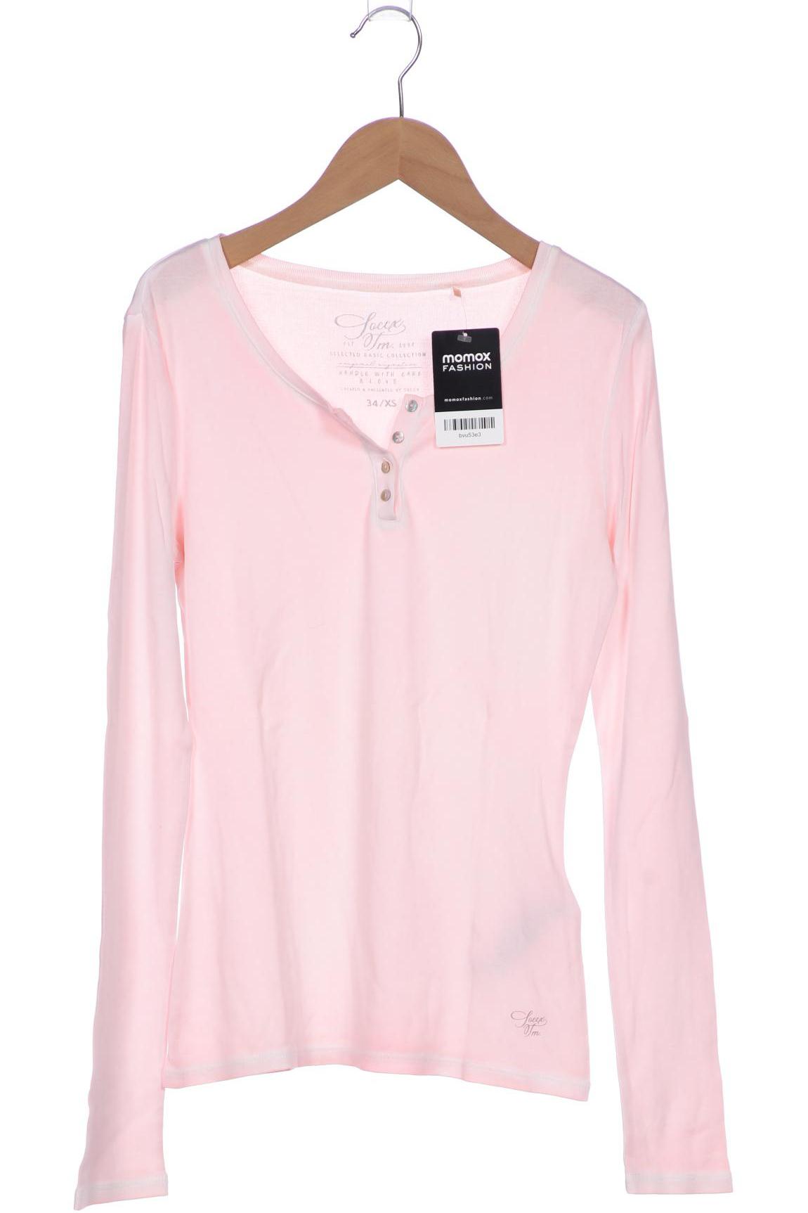 

Soccx Damen Langarmshirt, pink, Gr. 34